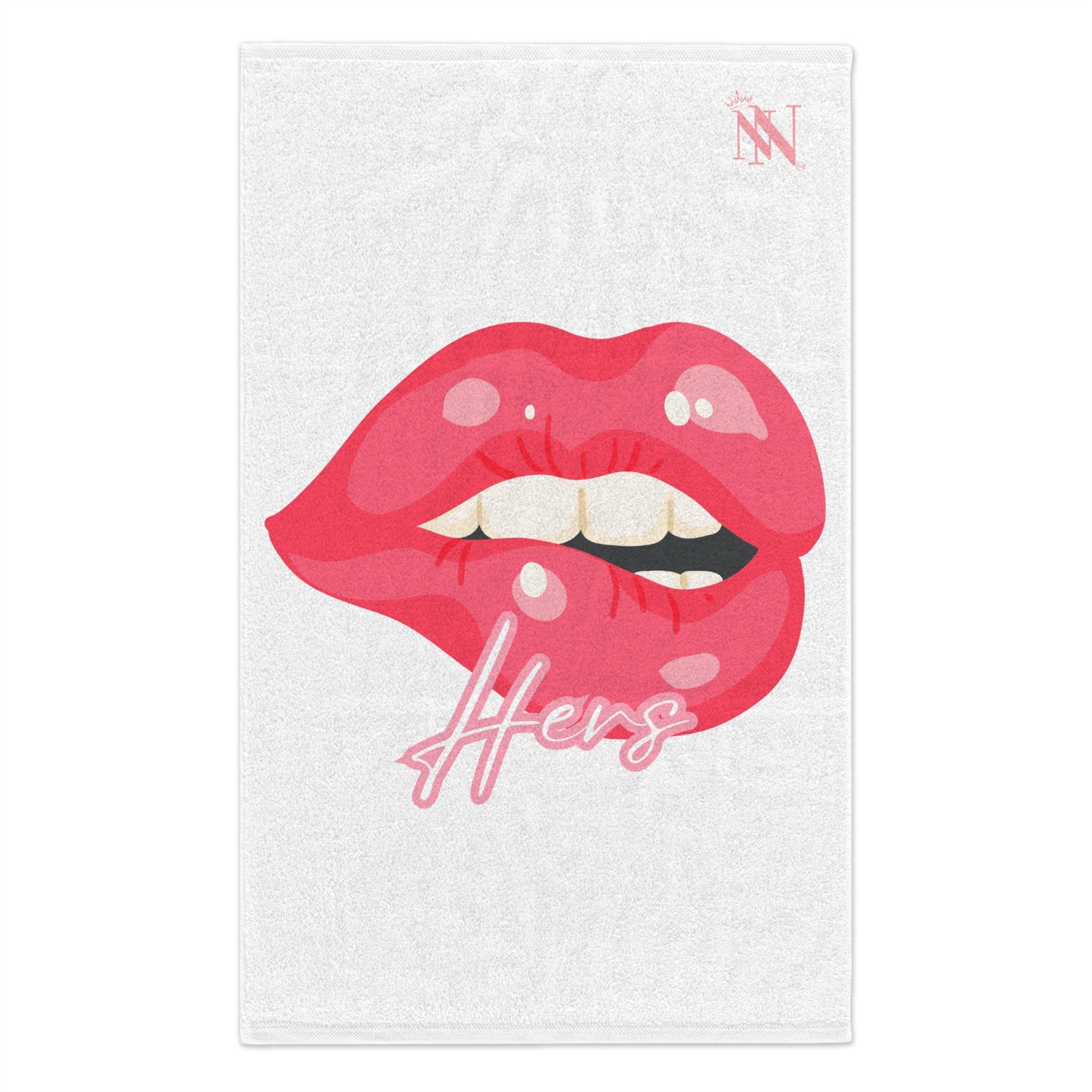 Hers Biting Lip Sex Towel