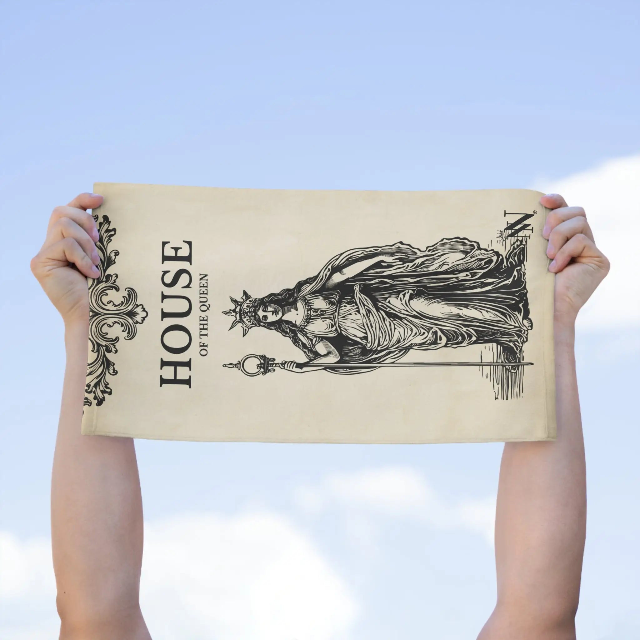 House of the Queen Vintage Sex Towel