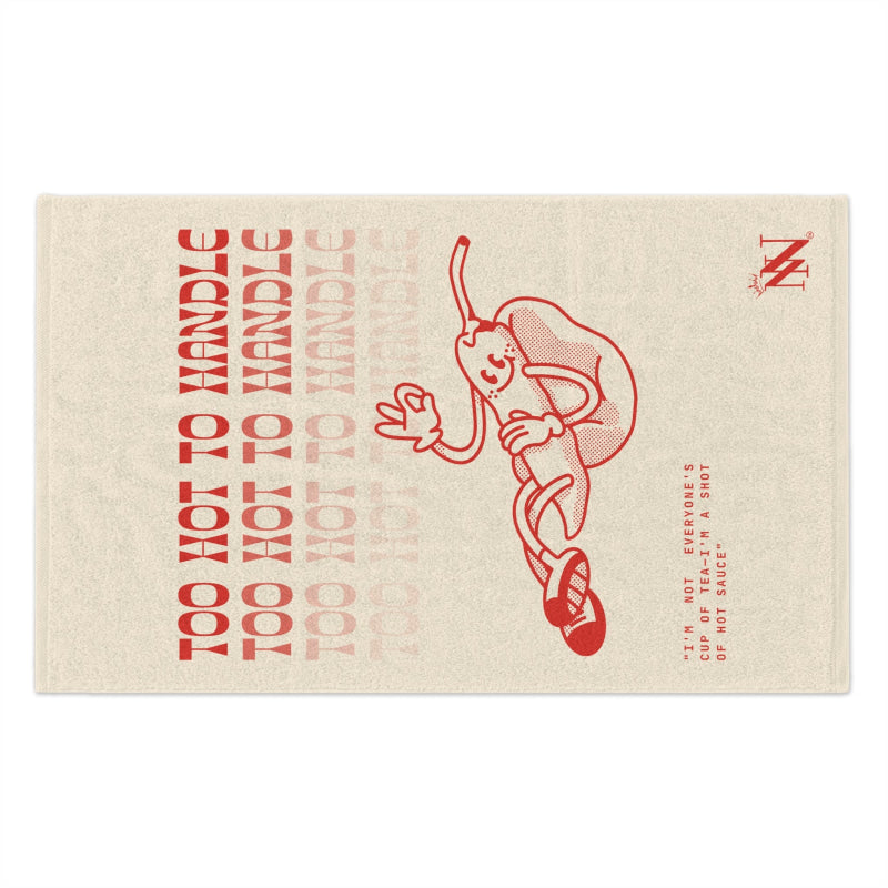 Too Hot to Handle Pepper | Mix & Match Soft Fun-Flirty Lovers’ Towels