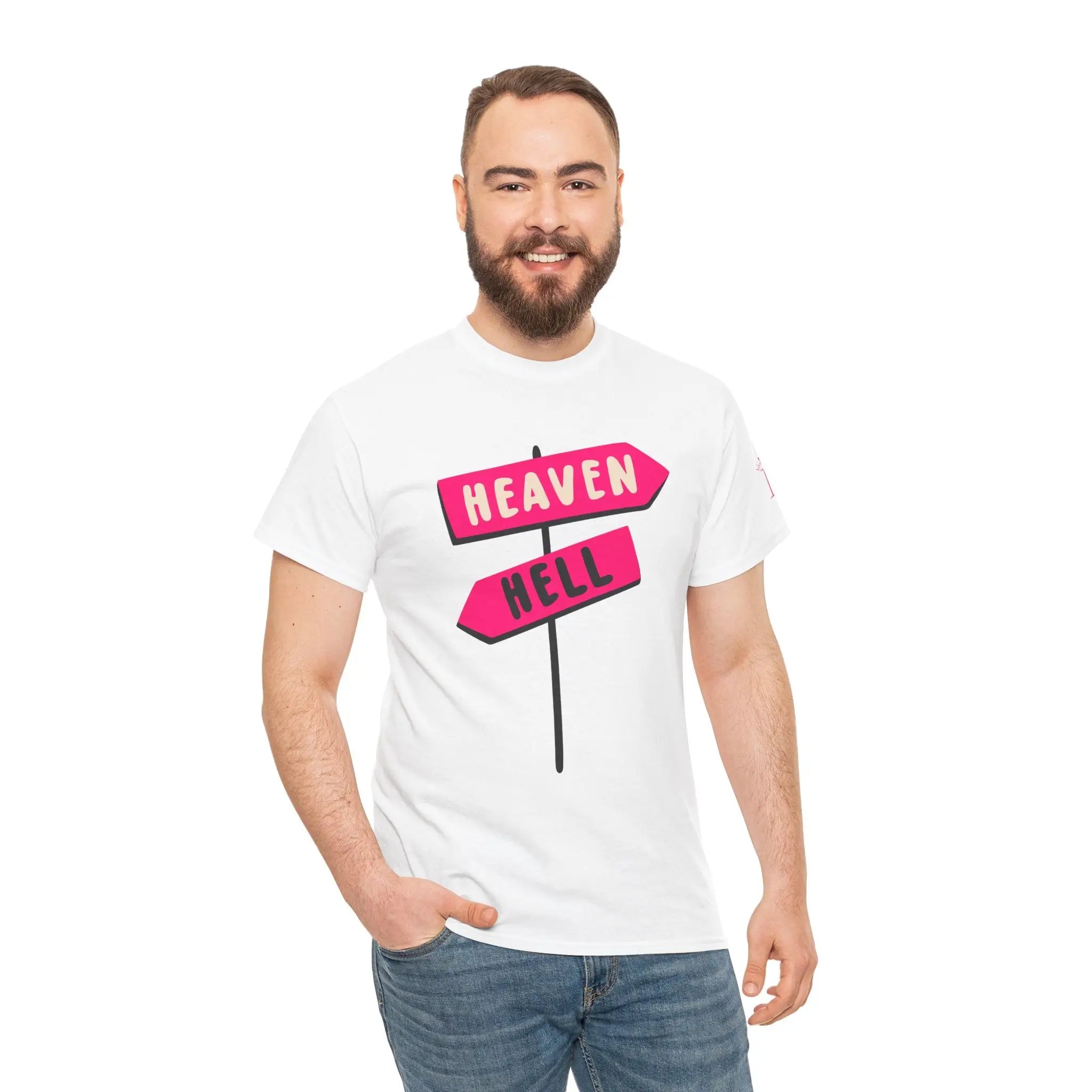 Heaven or Hell | Mix & Match 100% Cotton Unisex Fun-Flirty Lovers’ Tees