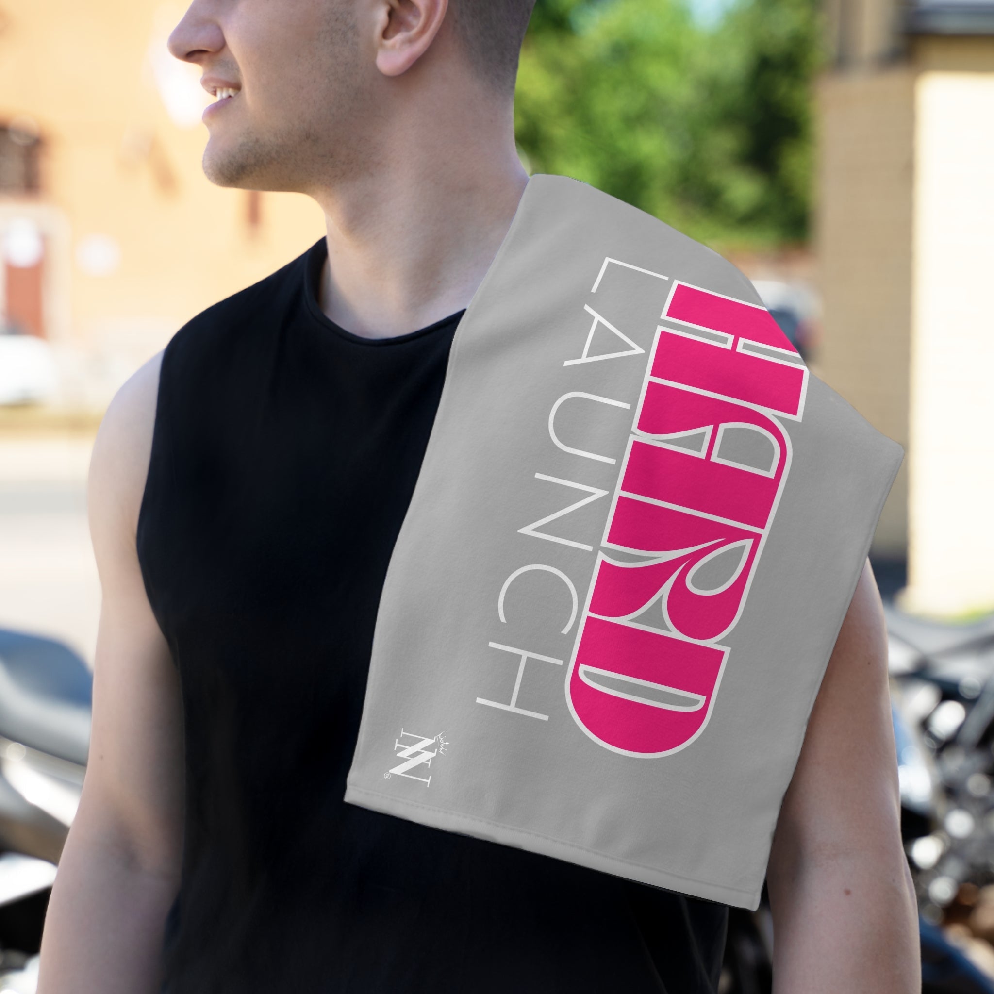 Hard Launch Light Grey | Mix & Match Soft Fun-Flirty Lovers’ Towels