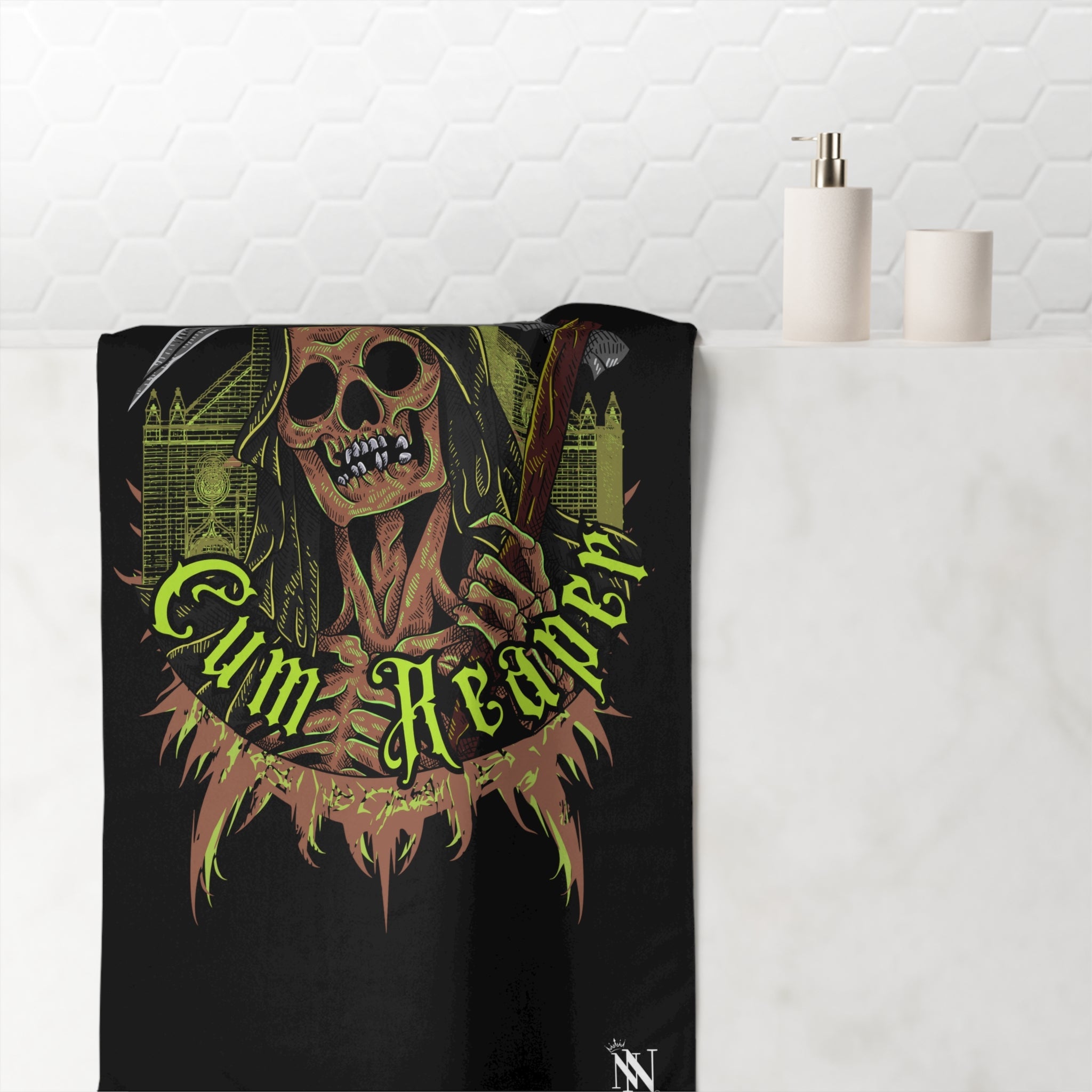Cum Reaper | Mix & Match XL Fun-Flirty Lovers’ Towels