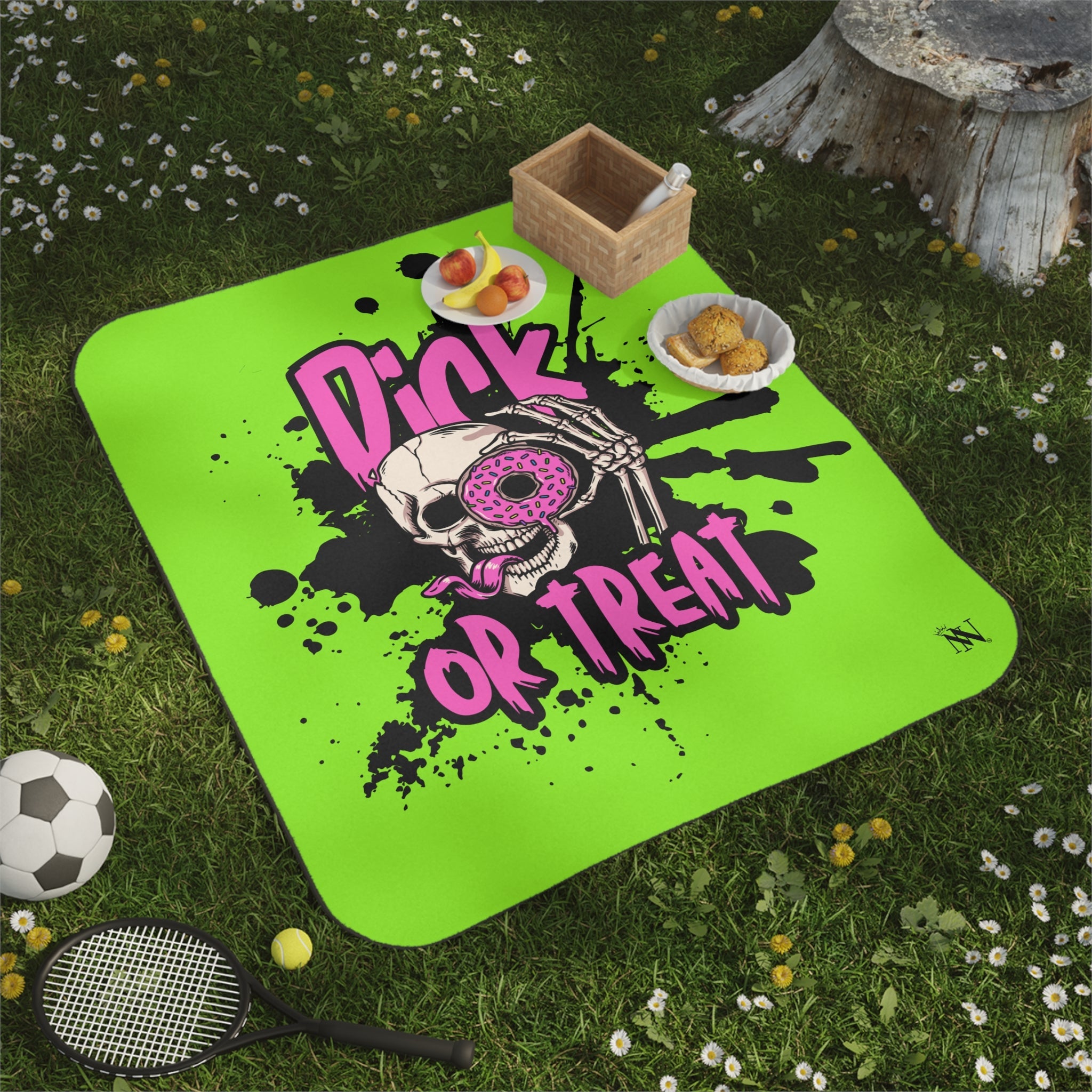 Dick-or-Treat | Mix Match Fun-Flirty Lovers’ Water-Resistant Blankets