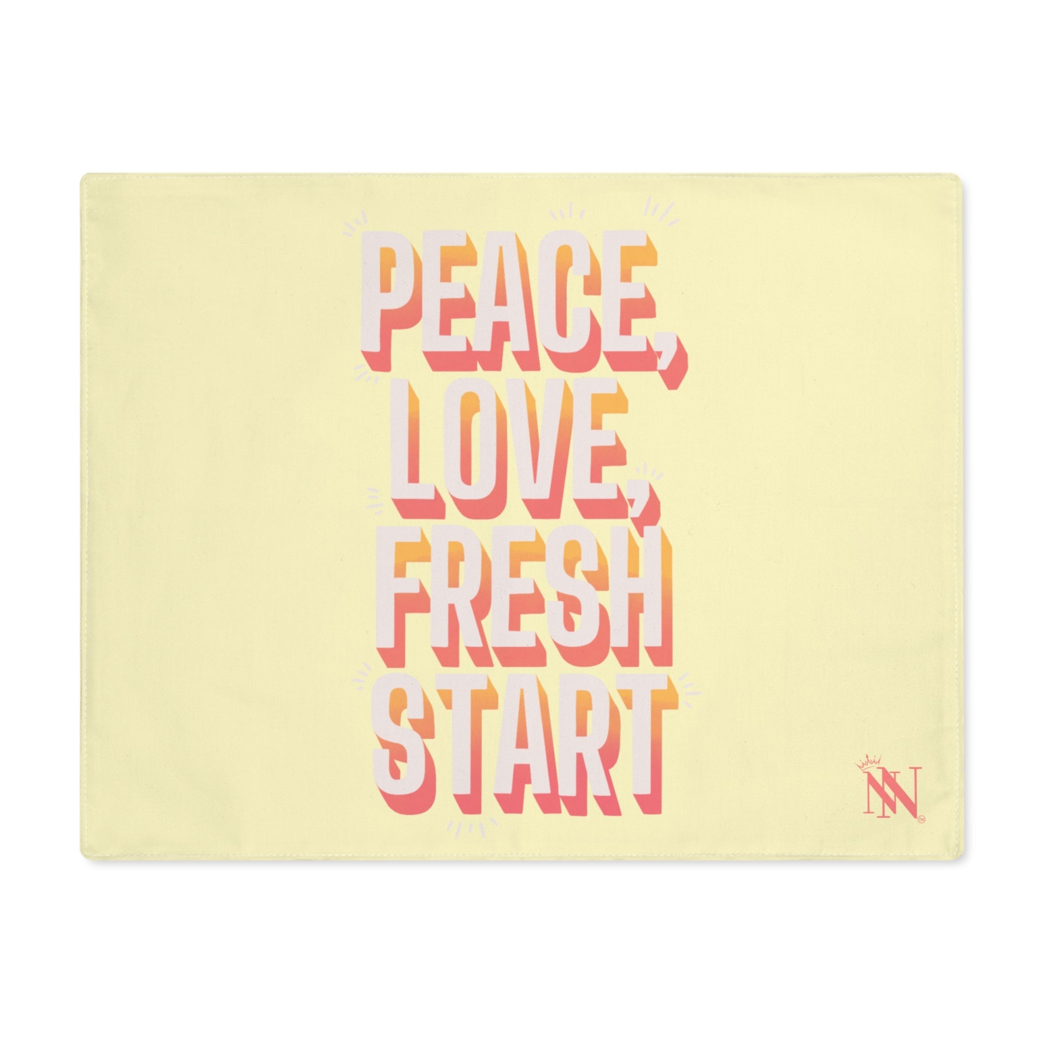 Peace Love Fresh Start | Mix & Match Playful Fun-Flirty Lovers’ Toy Mats