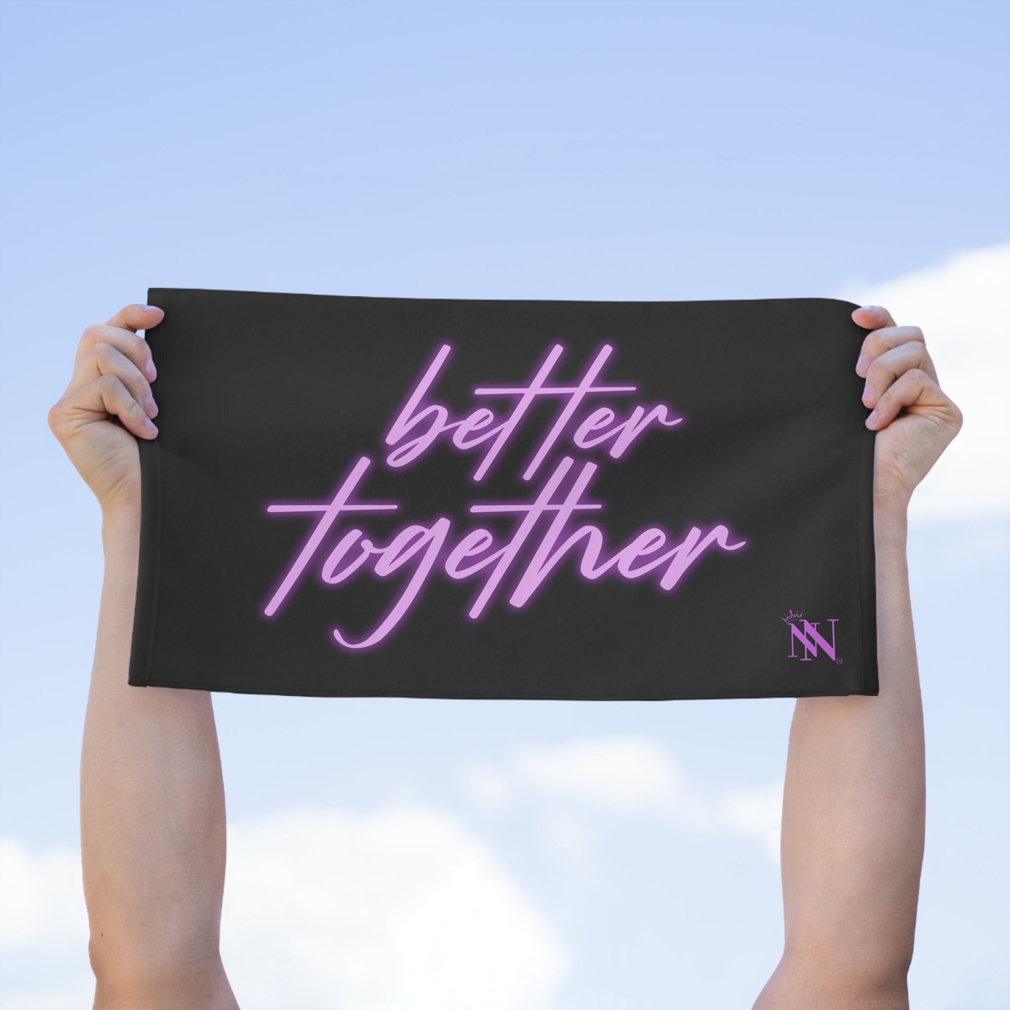 Better Together | Mix & Match Soft Fun-Flirty Lovers’ Towels