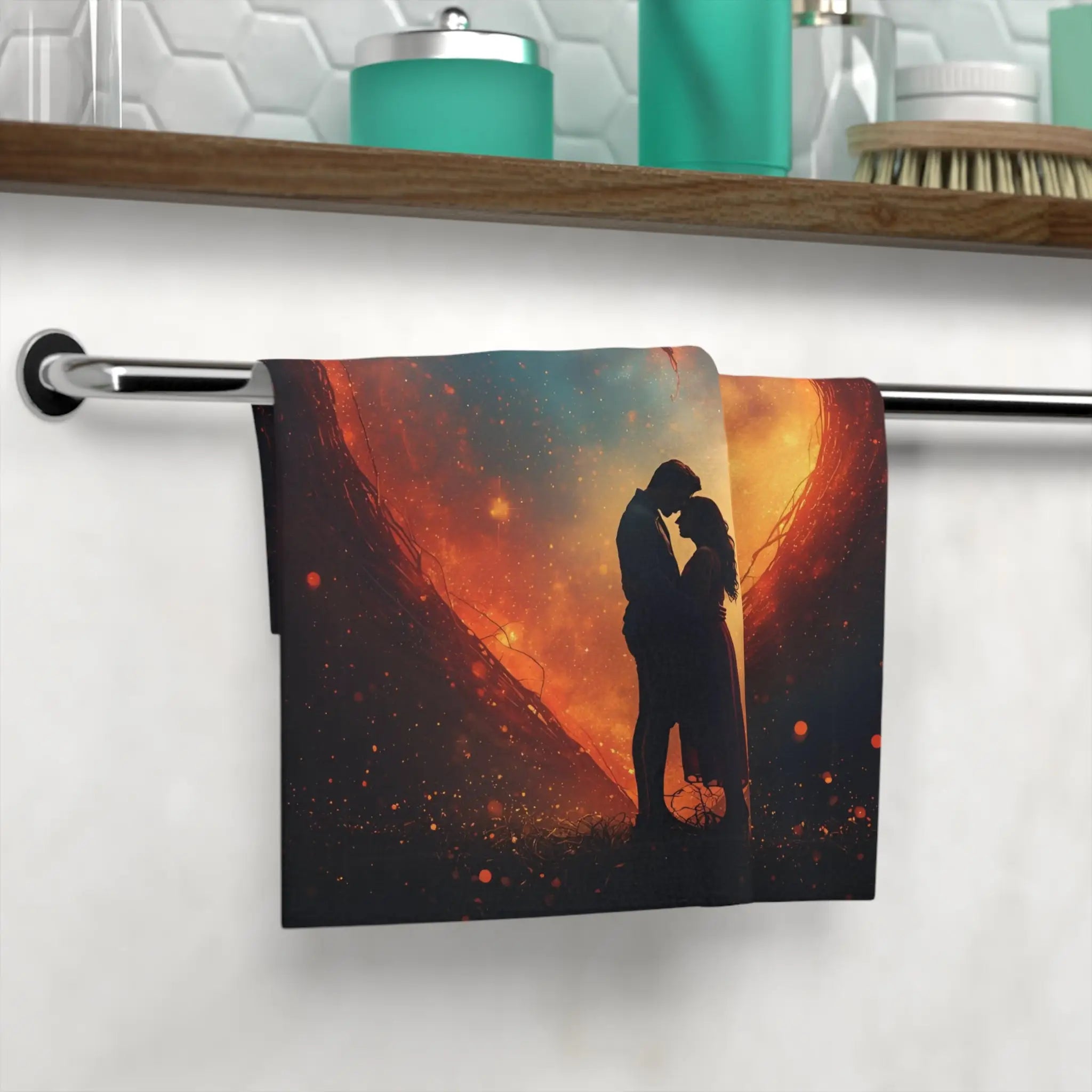 You Are My Universe Graphic | Mix & Match Lils’ Fun-Flirty Lovers’ Towels