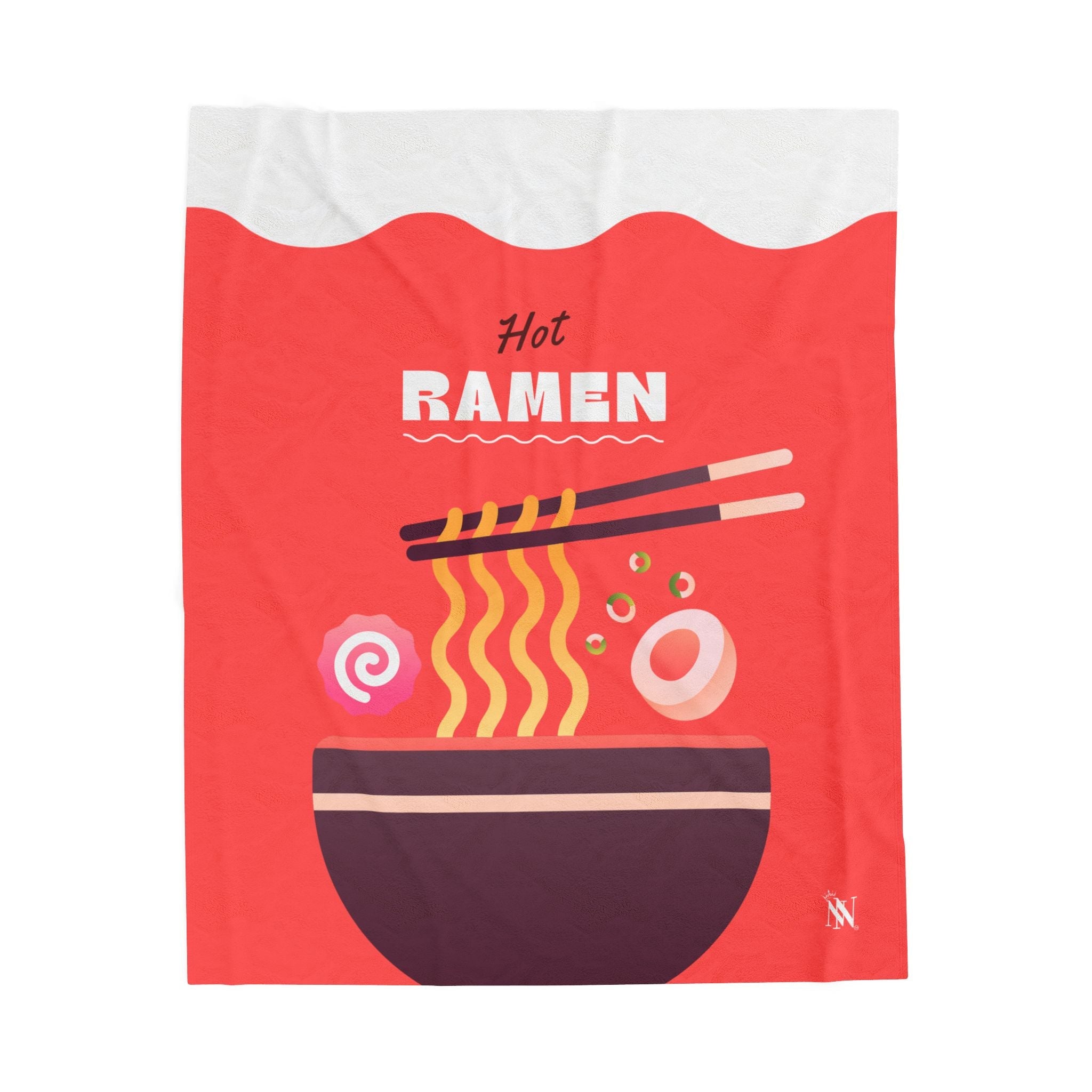 Hot Ramen | Mix & Match Soft Fun-Flirty Lovers’ Blankets