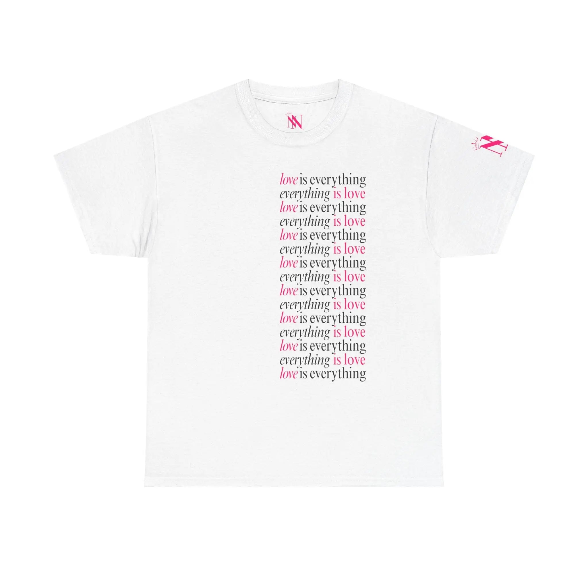 Everything is Love | Mix & Match Cotton Unisex Fun-Flirty Lovers’ T-Shirts