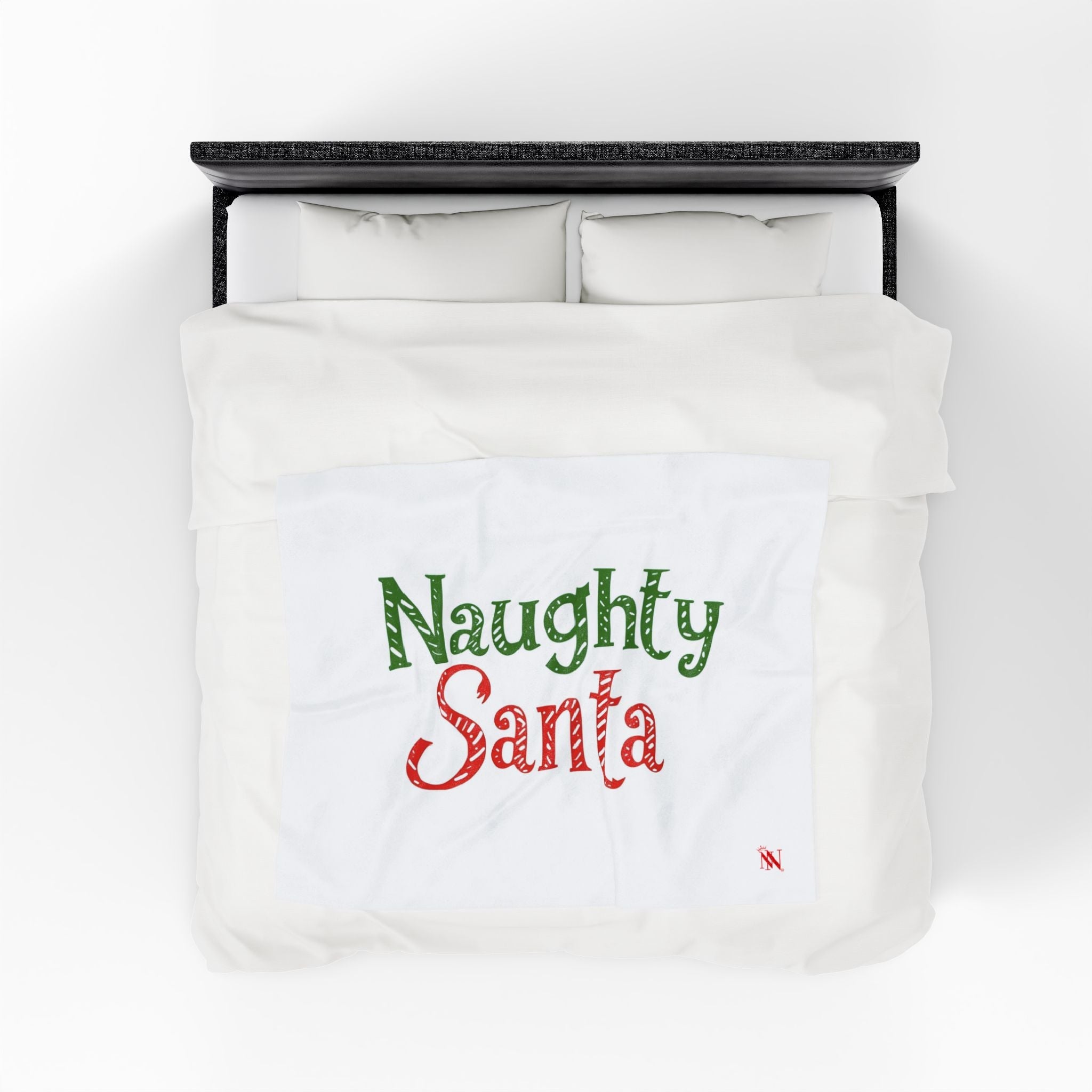 Naughty Santa | Mix & Match Soft Fun-Flirty Lovers’ Blankets