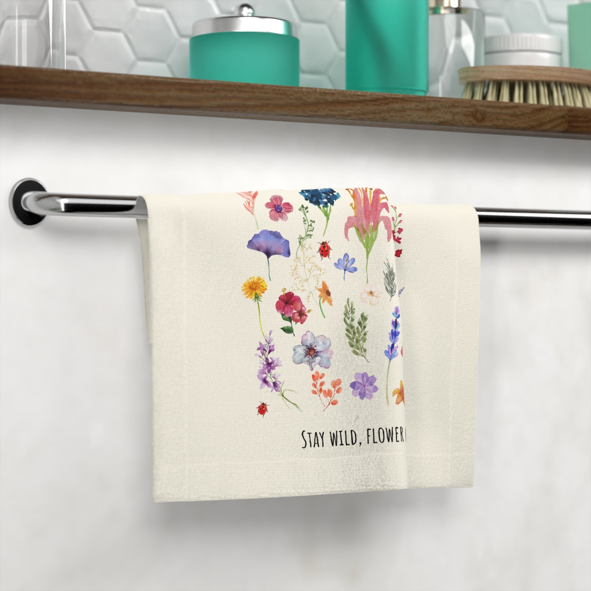 Stay Wild Flower Child! | Mix & Match Lils’ Fun-Flirty Lovers’ Towels