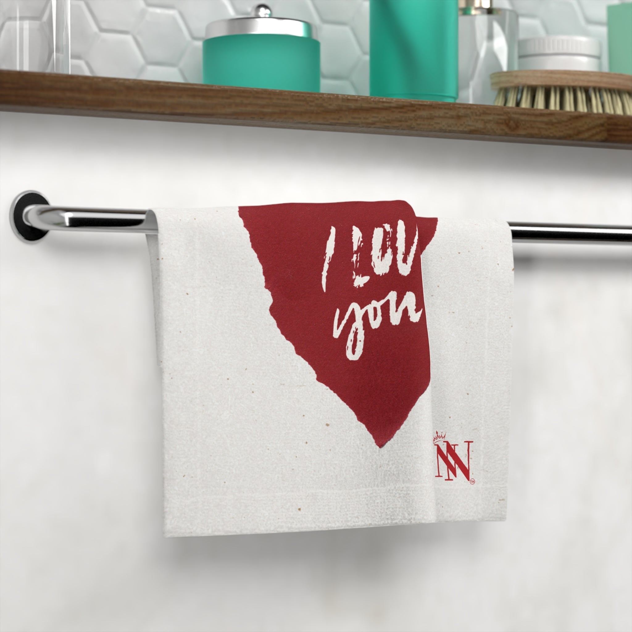I Love You Paper Note Cum Rag