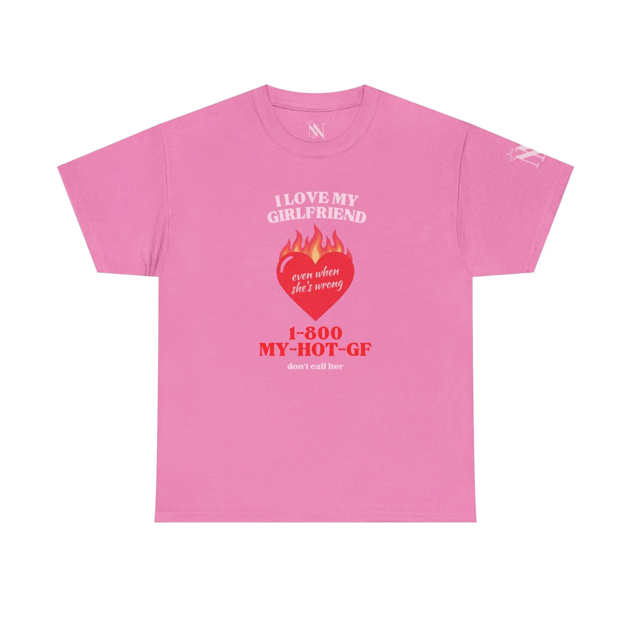 My Hot GF | Mix & Match Cotton Unisex Fun-Flirty Lovers’ T-Shirts