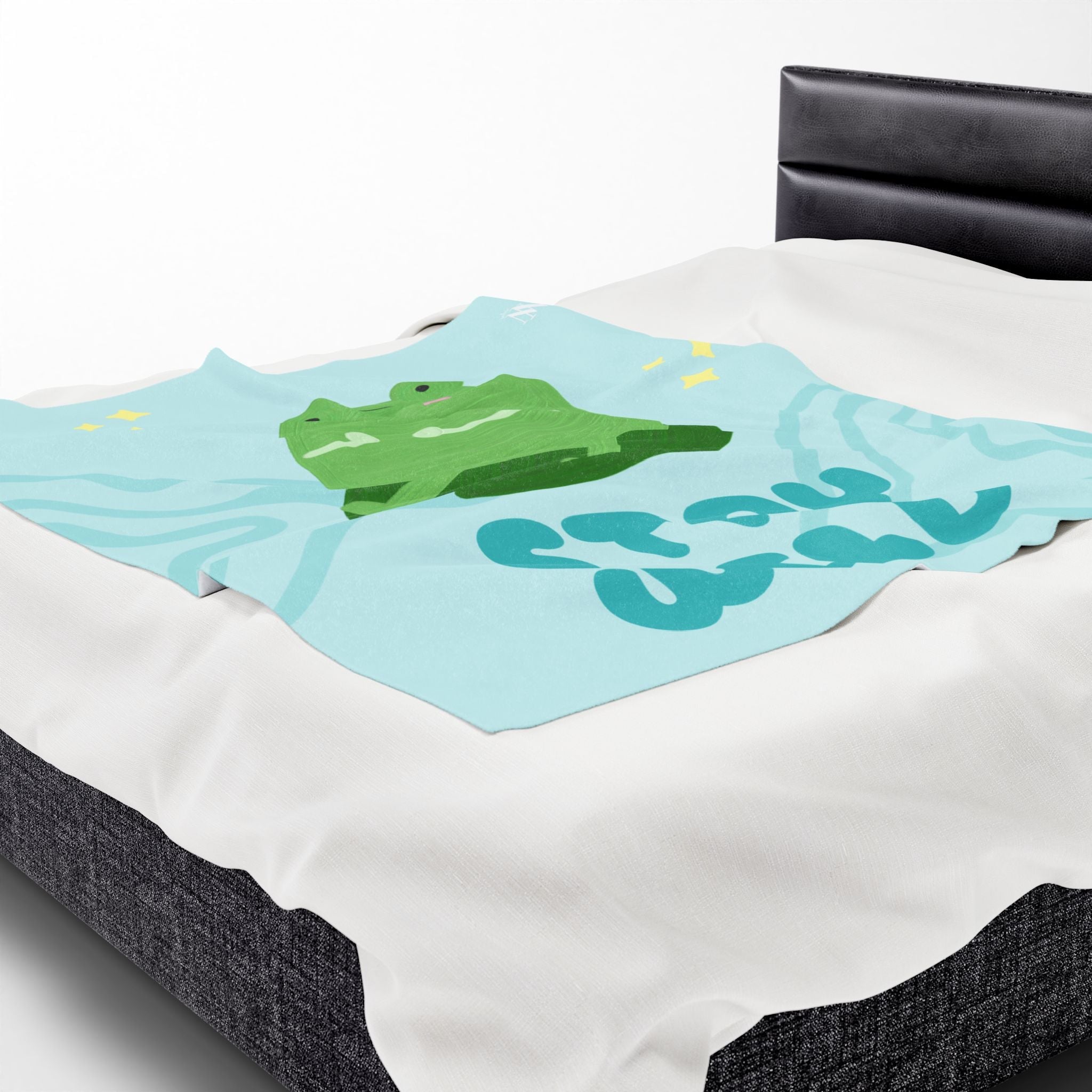 Stay Wild Cute Frog | Mix & Match Soft Fun-Flirty Lovers’ Blankets