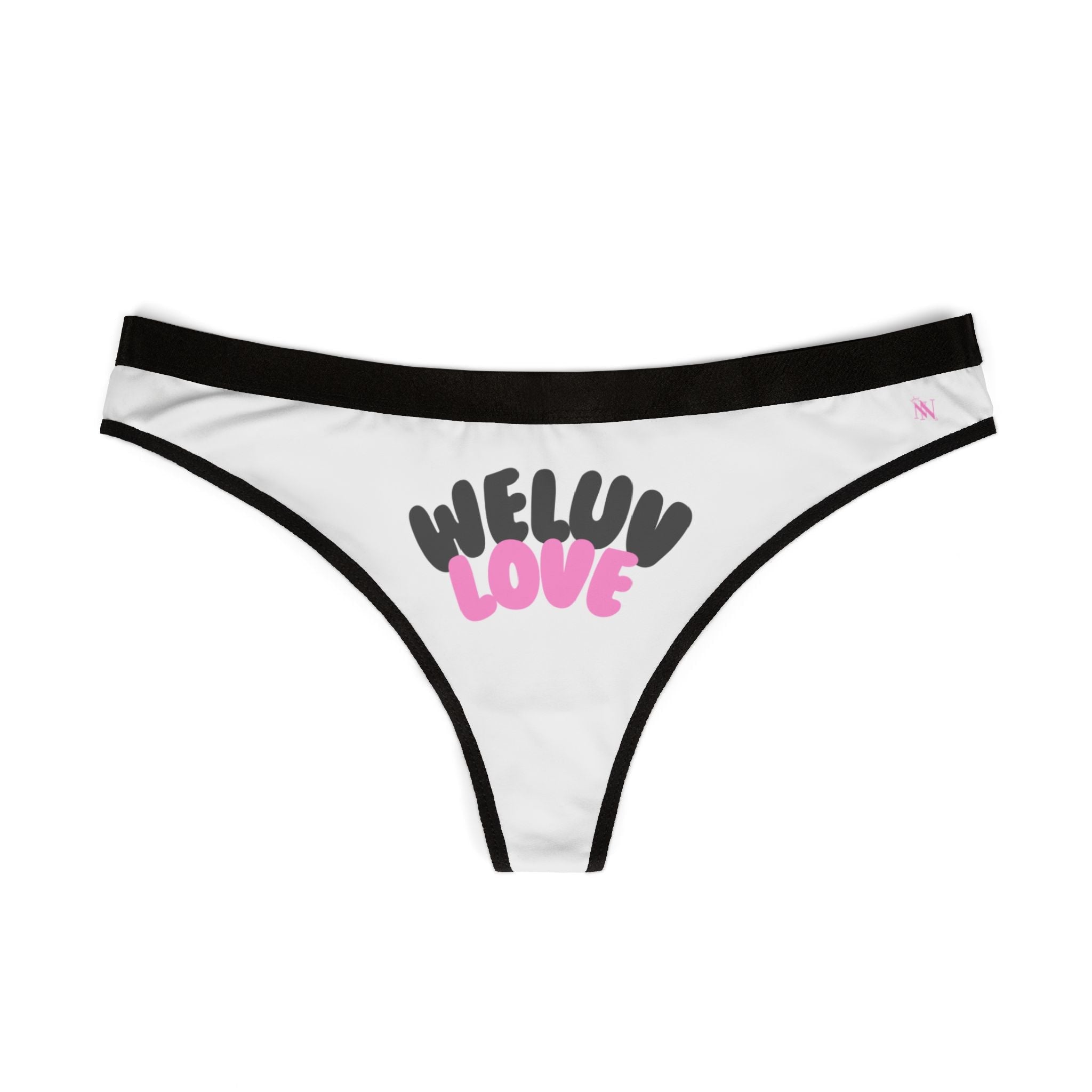 We Luv Love | Mix & Match Women’s Fun-Flirty Lovers’ Thongs