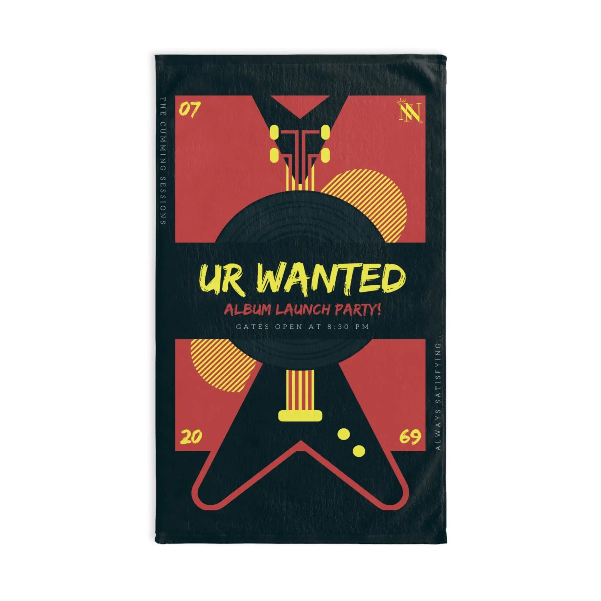 Ur Wanted Album Launch Party Cum Towel