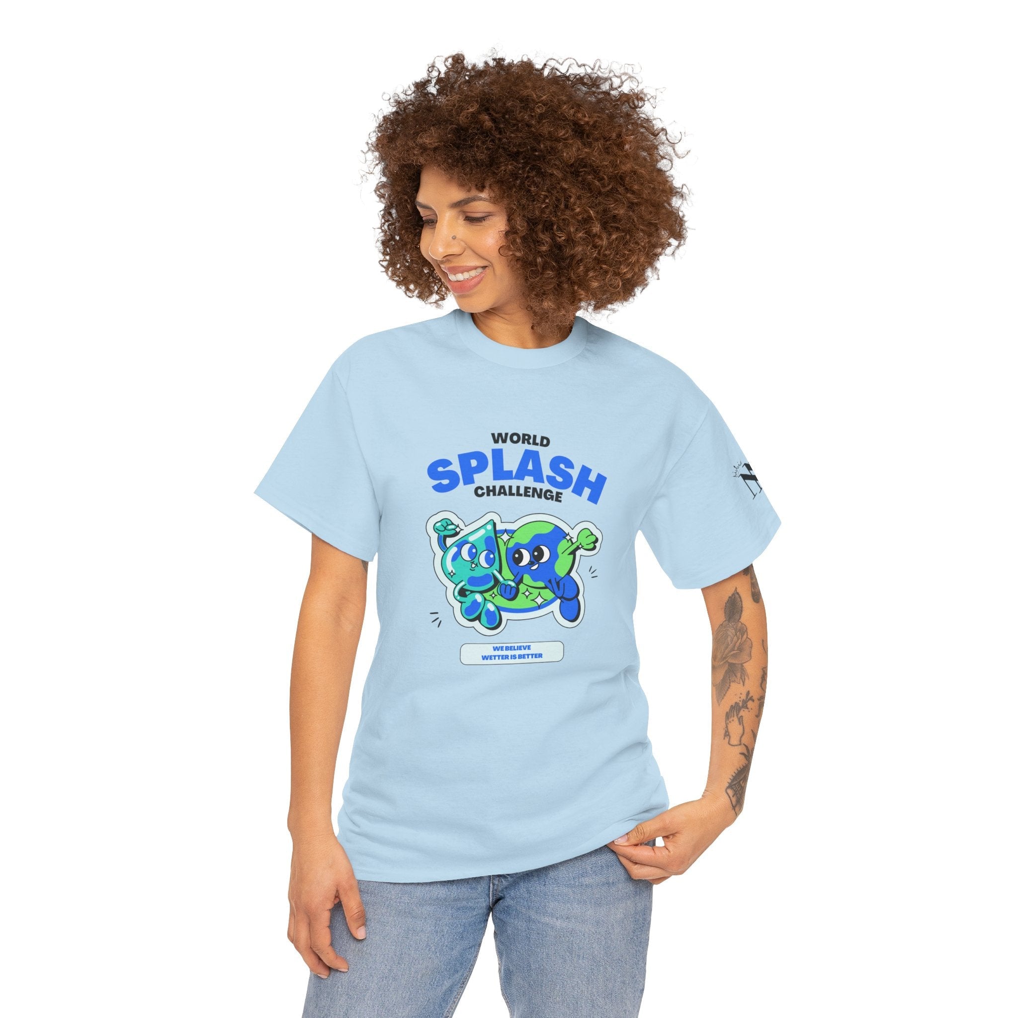 World Splash Challenge | Mix & Match 100% Cotton Unisex Fun-Flirty Lovers’ Tees