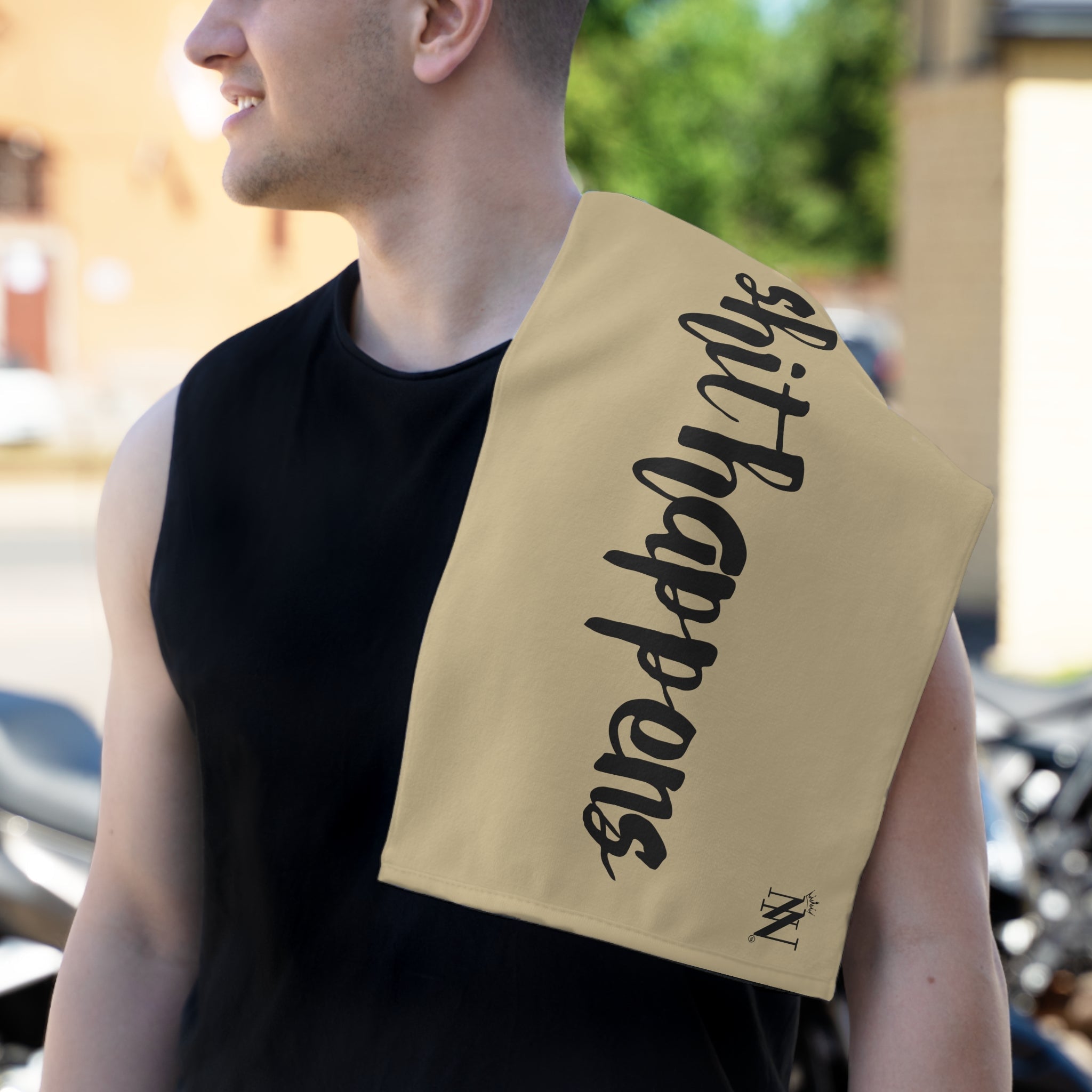 Shit Happens Gold | Mix & Match Soft Fun-Flirty Lovers’ Towels