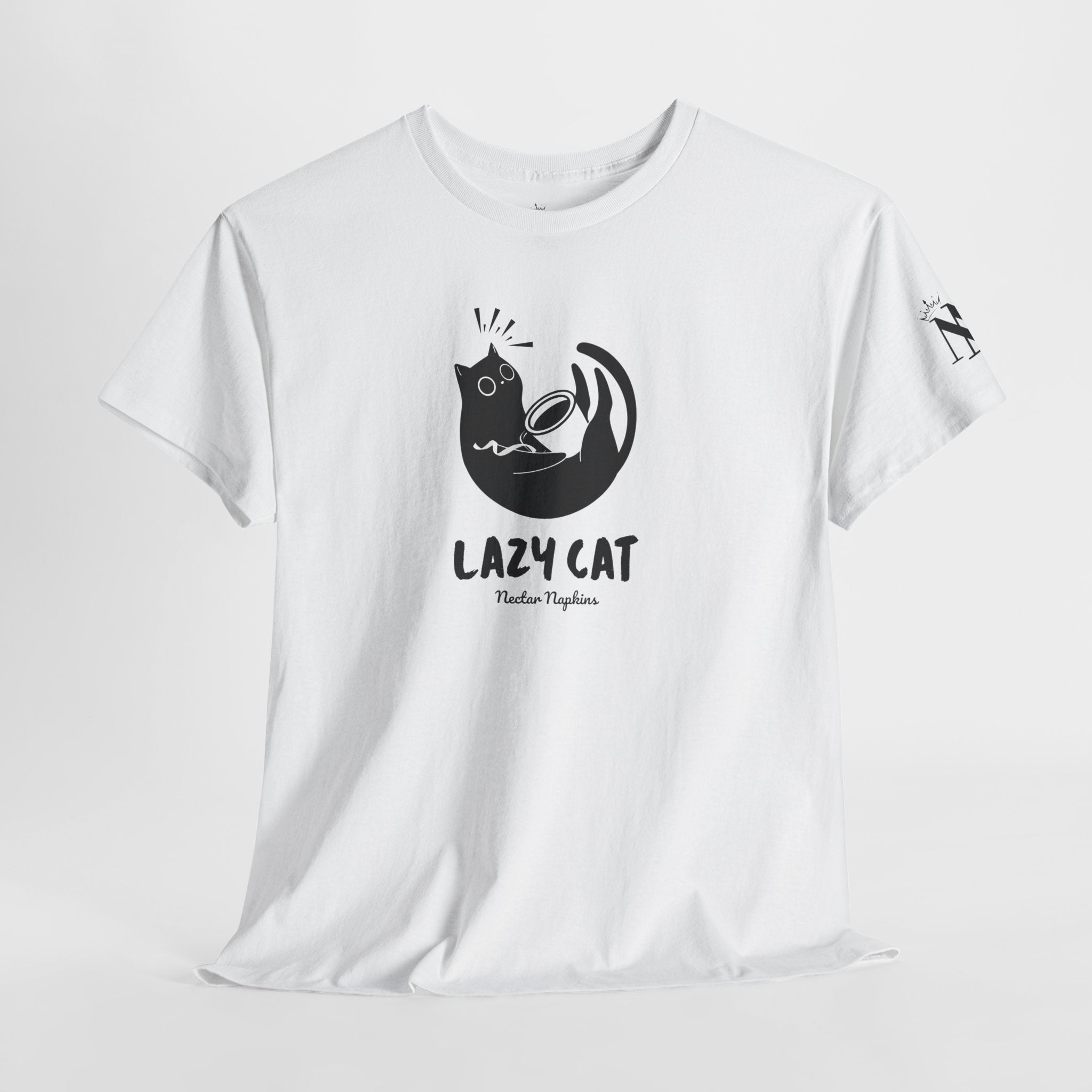 Lazy Cat | Mix & Match Cotton Unisex Fun-Flirty Lovers’ T-Shirts