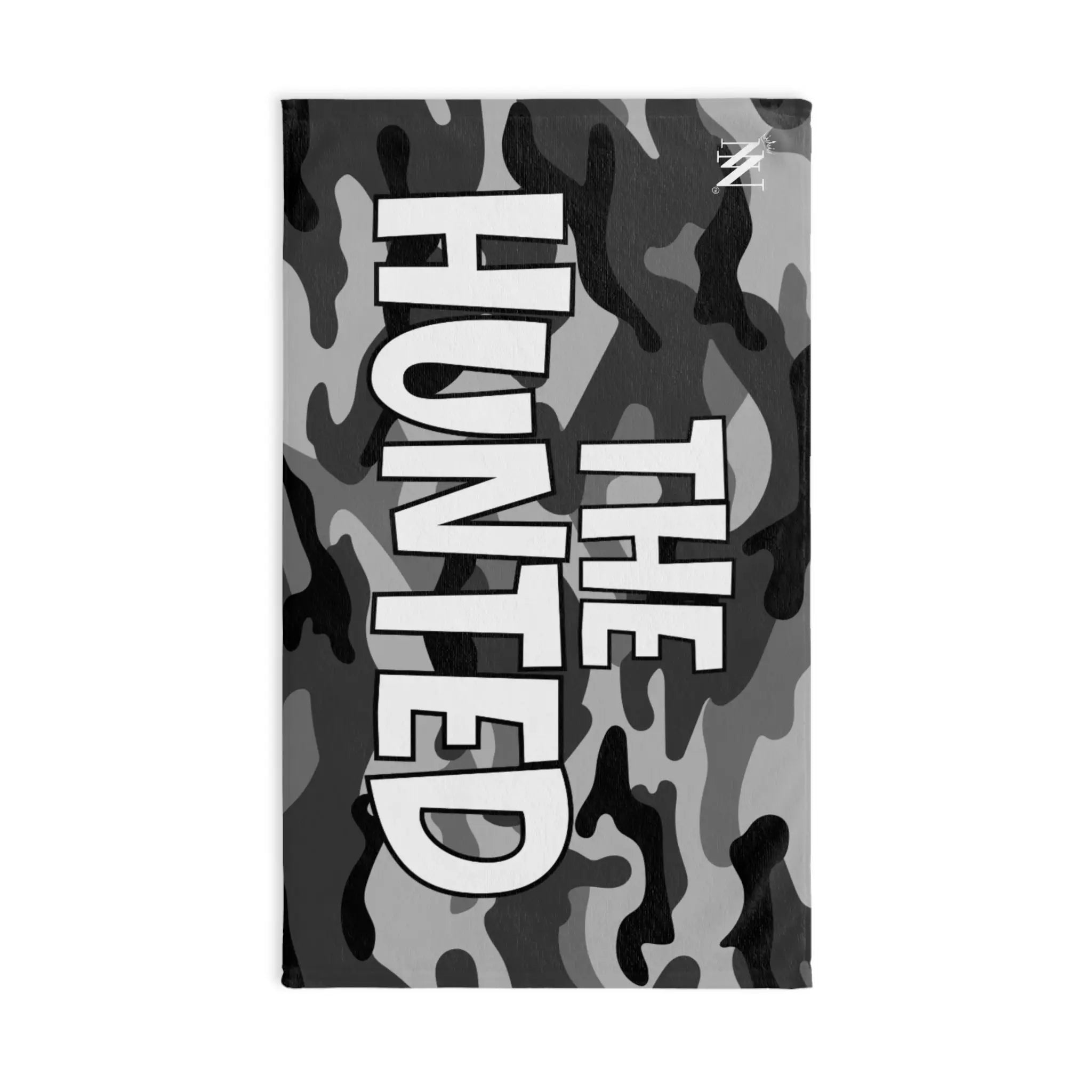 The Hunted Grey Camo Cum Towel