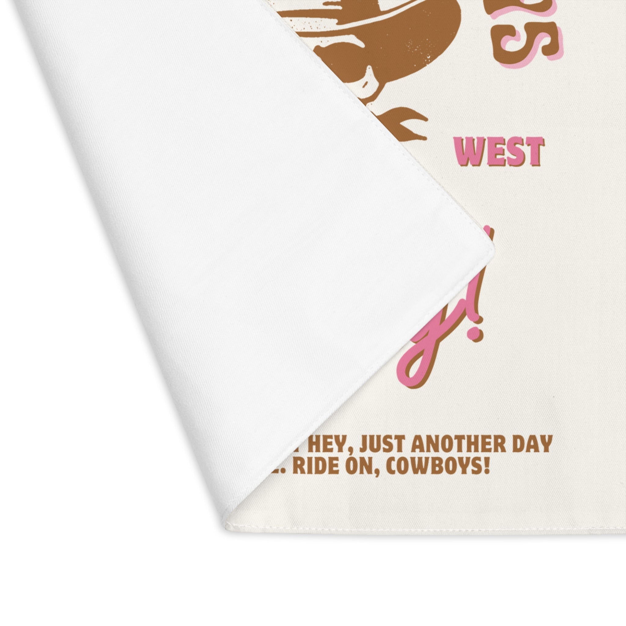 Ride On Cowboys Washable 100% Cotton Lovers’ Fun Adult Sex Toys Gifts Mat