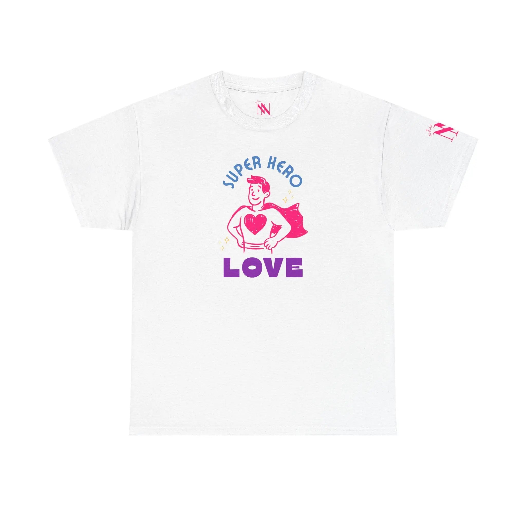 Super Hero Love Cotton T-Shirt