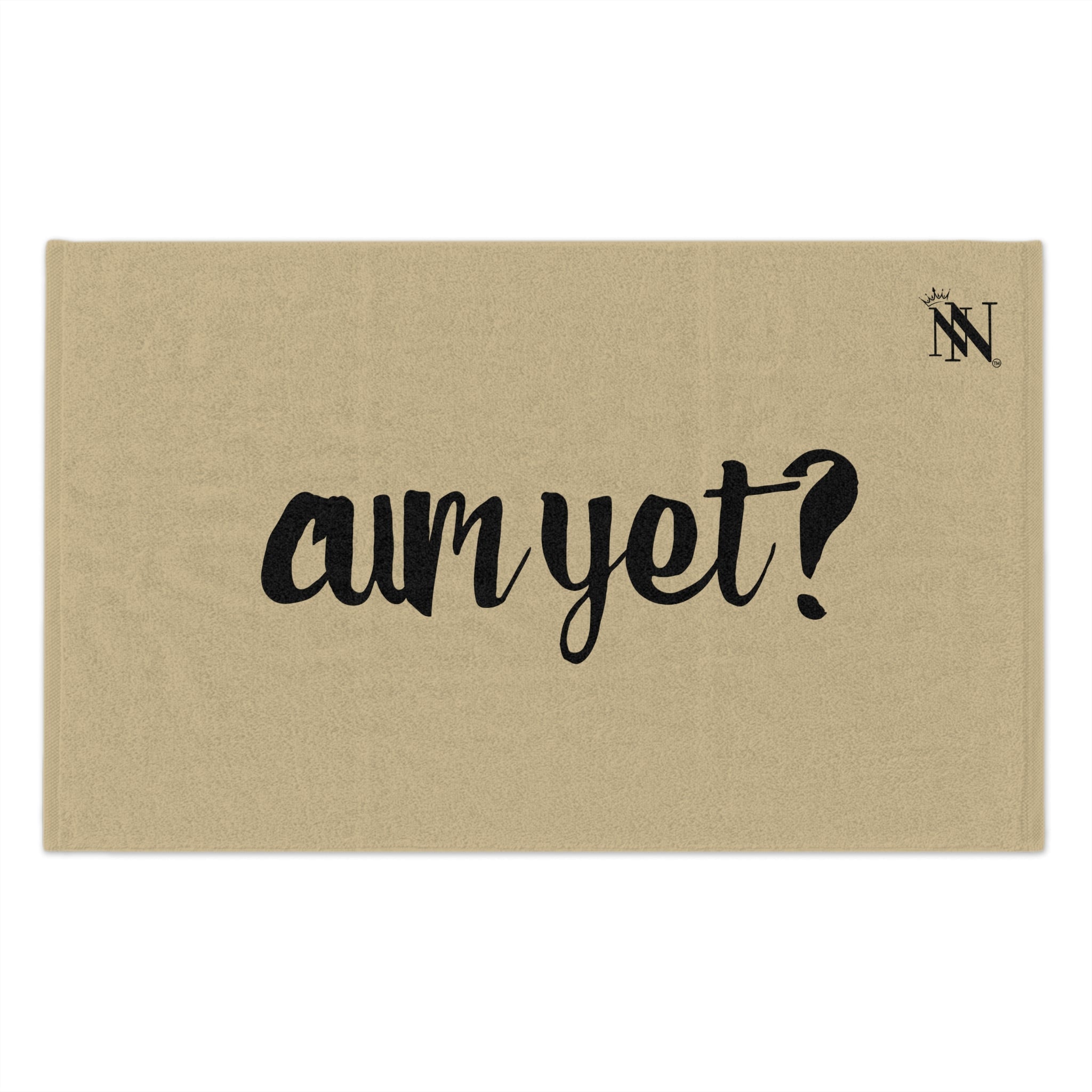 Cum Yet? Gold | Mix & Match Soft Fun-Flirty Lovers’ Towels