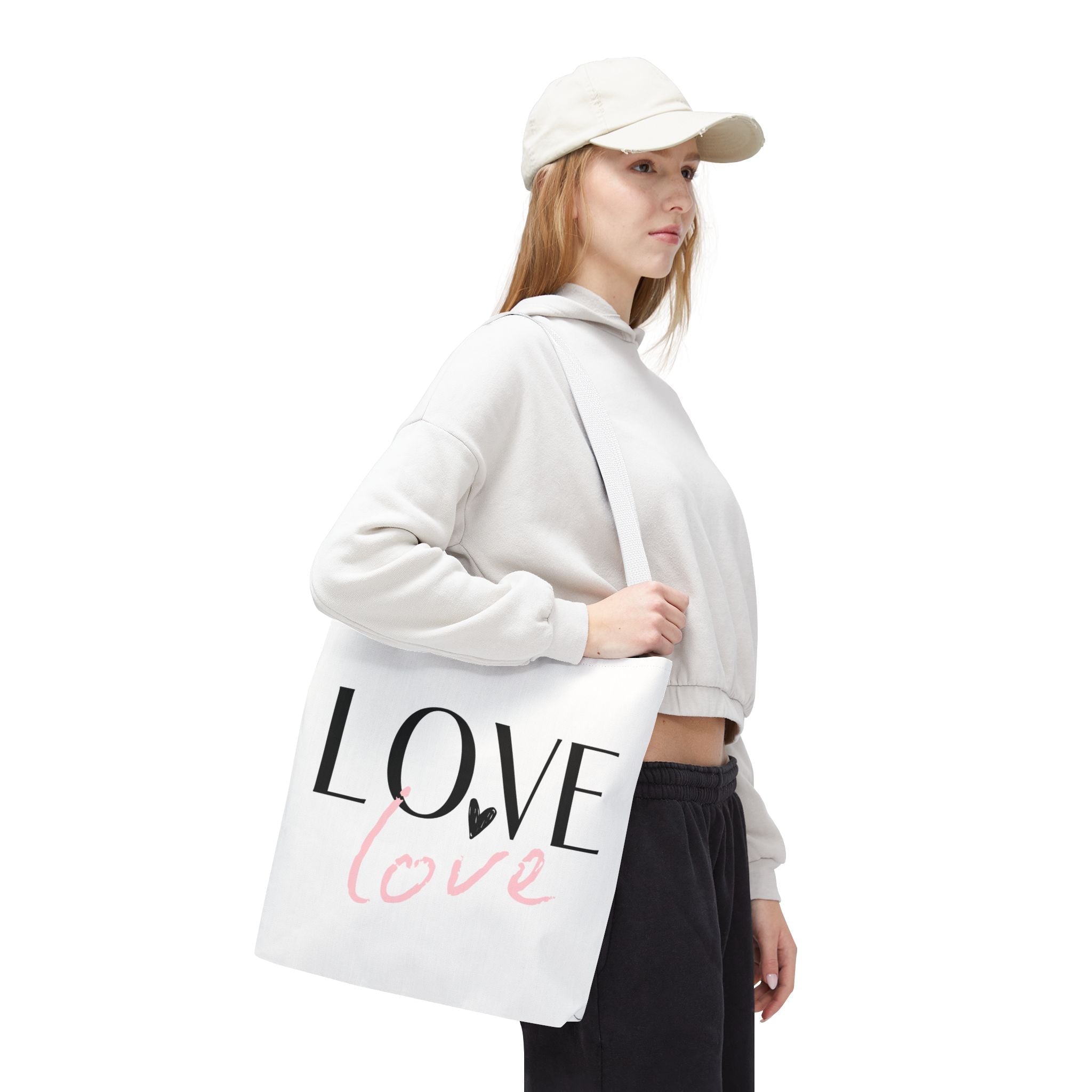 Love Love Fun Everyday Cute Tote Bag