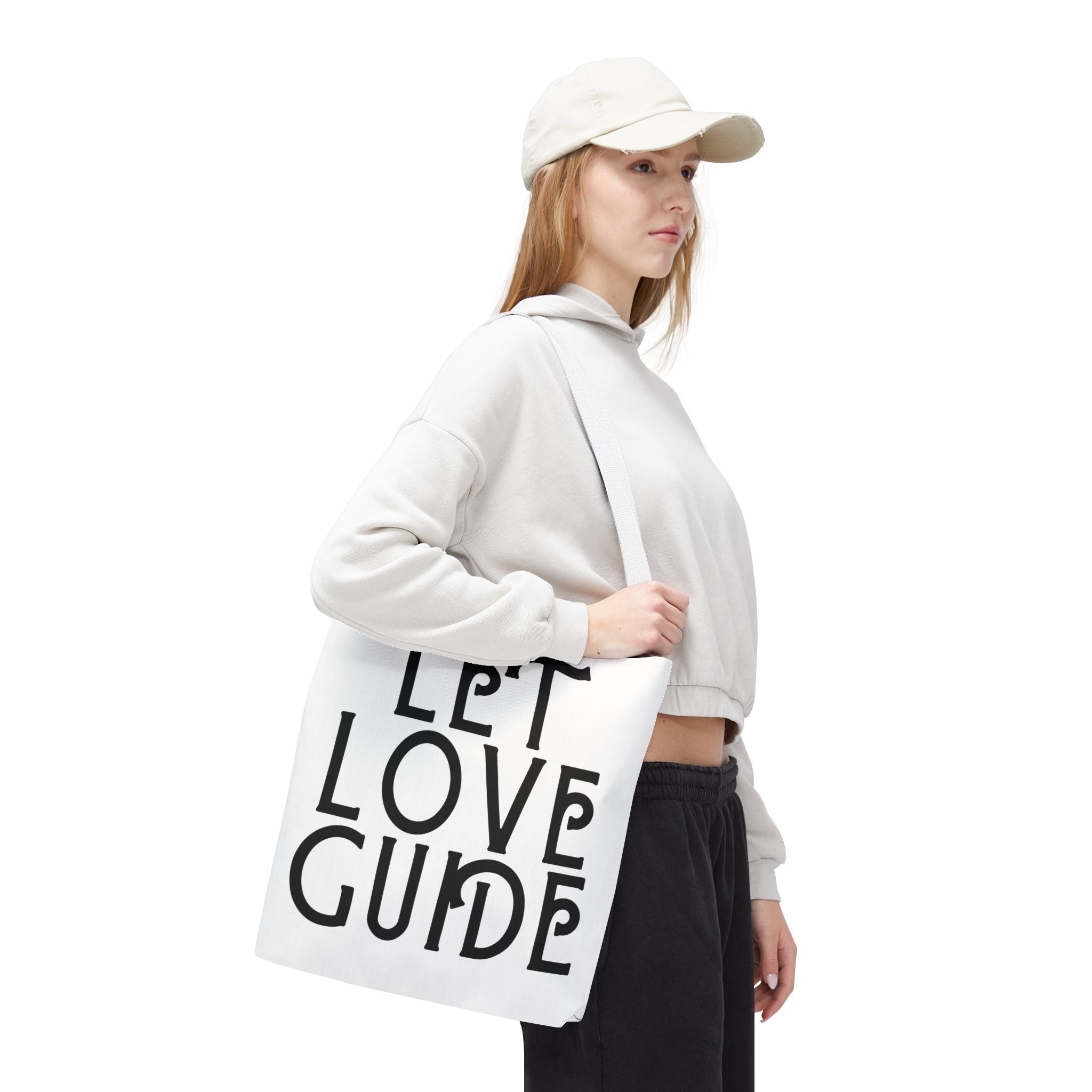 Let Love Guide Fun Everyday Cute Tote Bag
