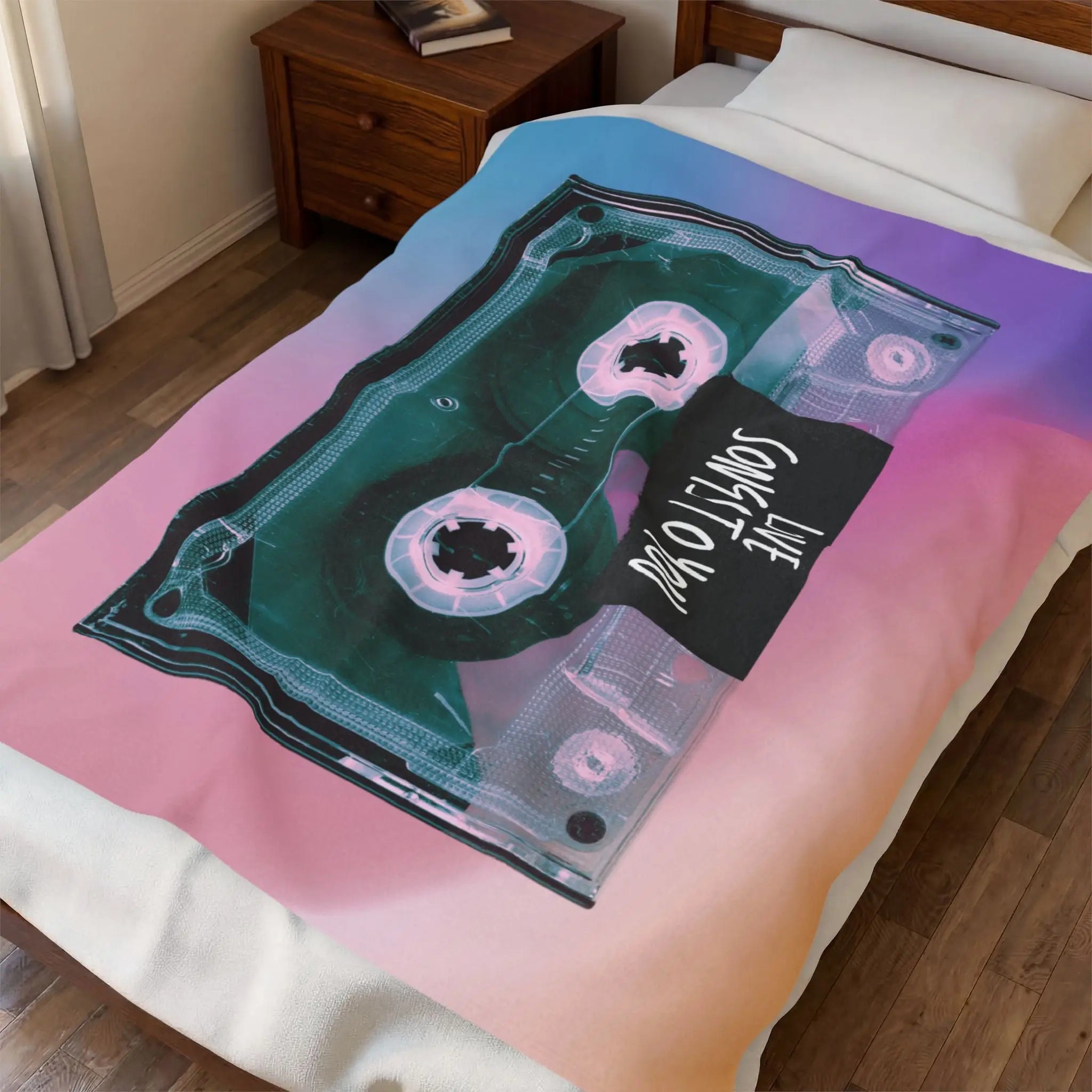 Love Songs to You Cassette Tape Blanket