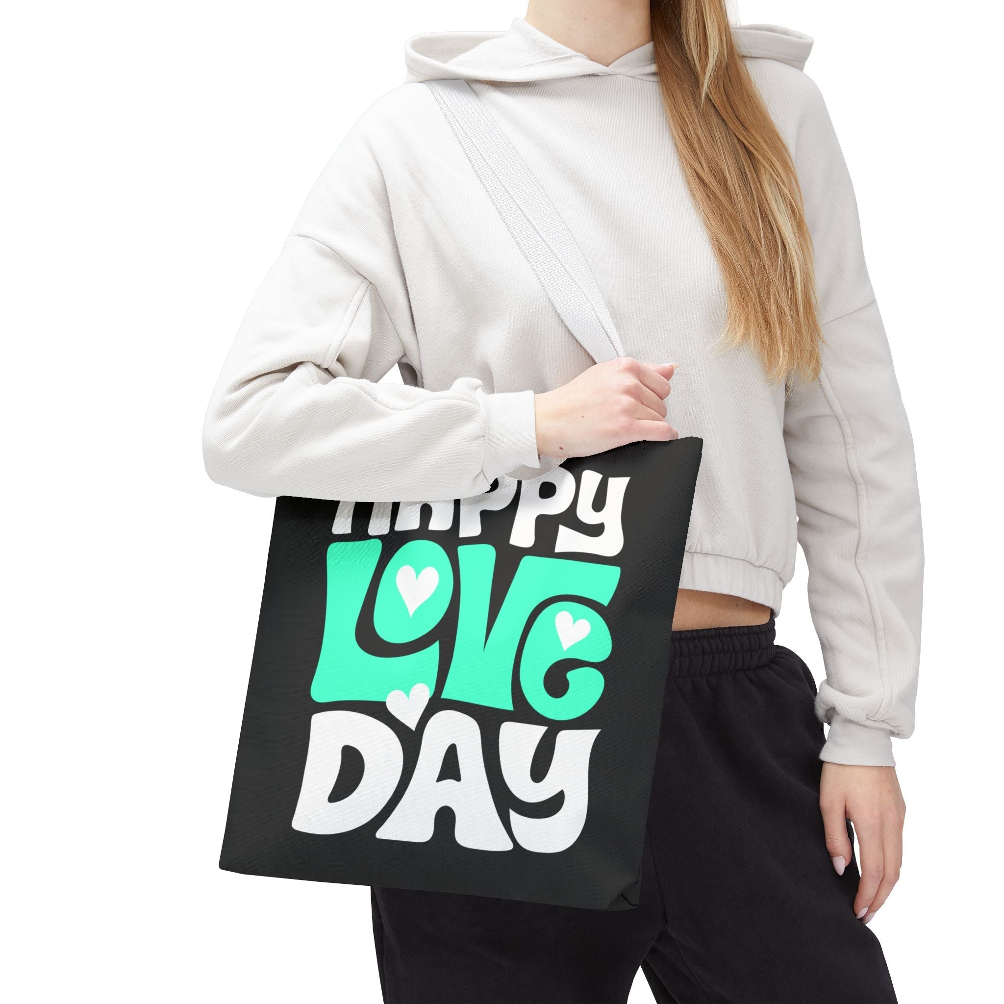 Happy Love Day Hearts | Mix & Match Fun-Flirty Loversā Totes