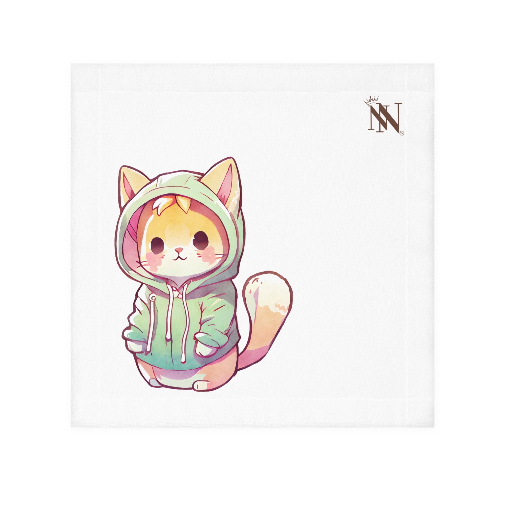Cute Anime Kitten | Mix & Match Lils’ Fun-Flirty Lovers’ Towels