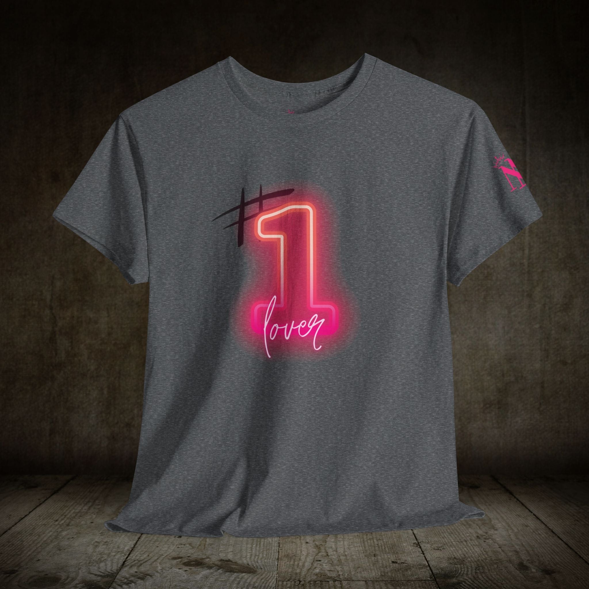 #1 Lover | Mix & Match 100% Cotton Unisex Fun-Flirty Lovers’ Tees