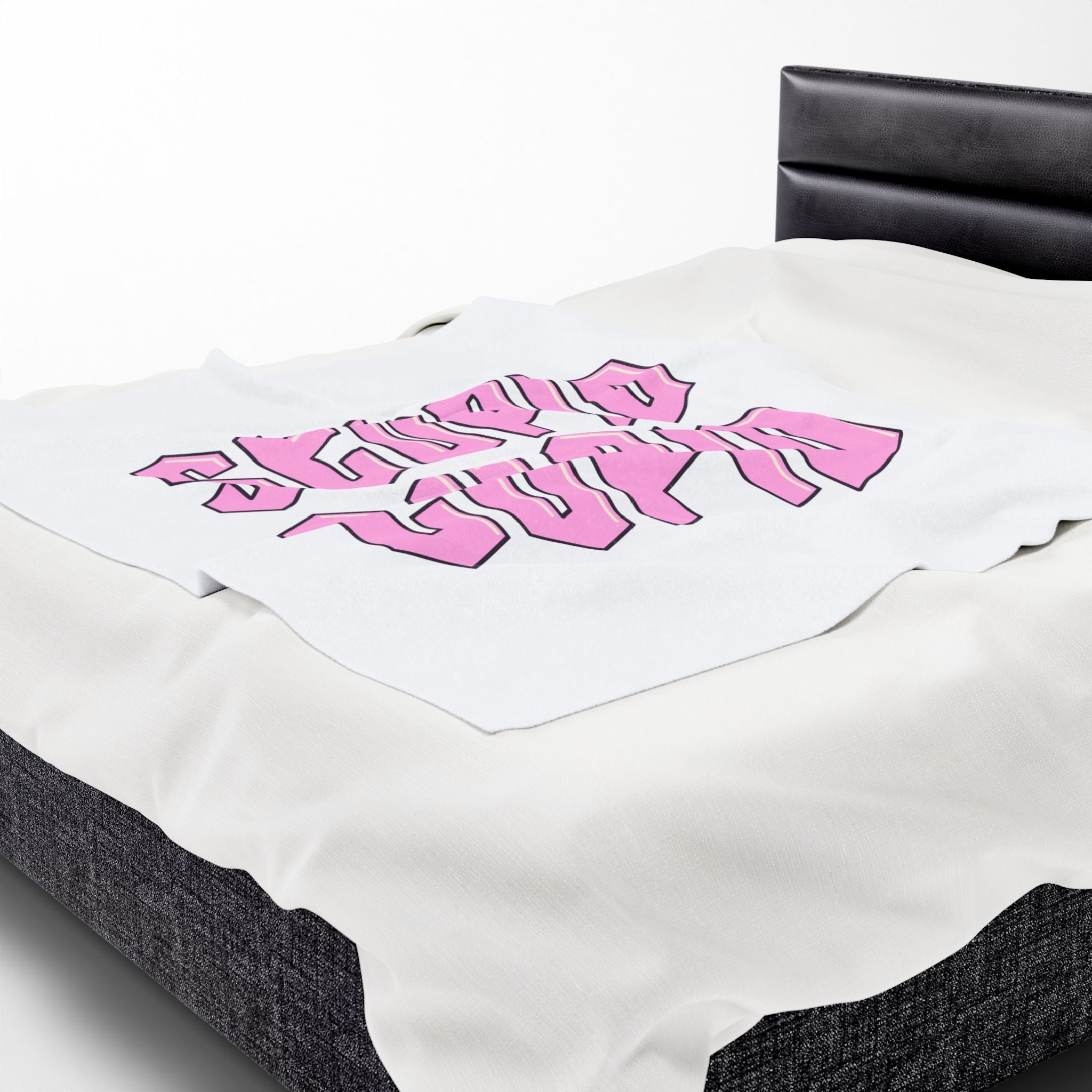 Stupid Cupid | Mix & Match Velveteen Fun-Flirty Lovers’ Blankets
