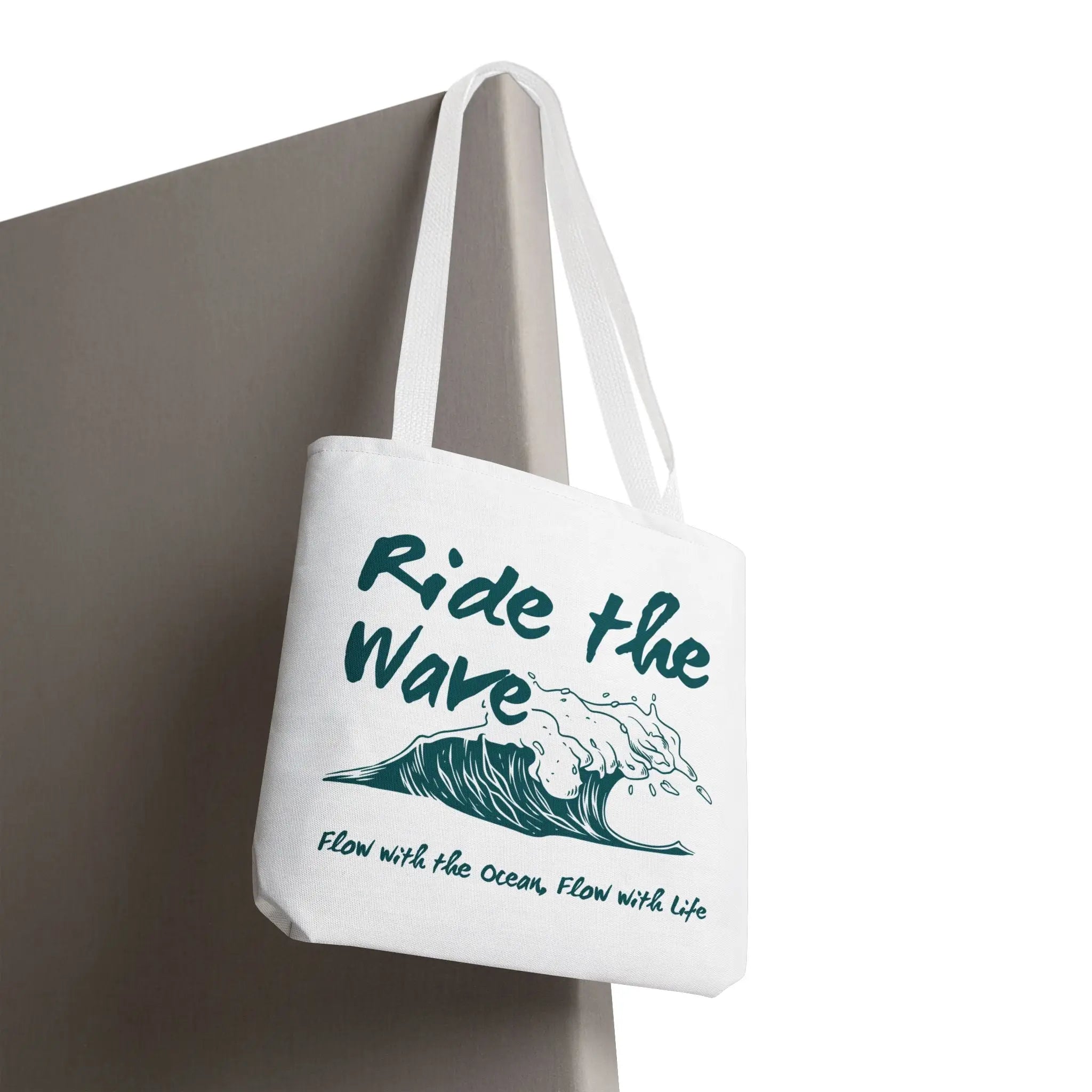 Ride the Wave Fun Everyday Cute Tote Bag