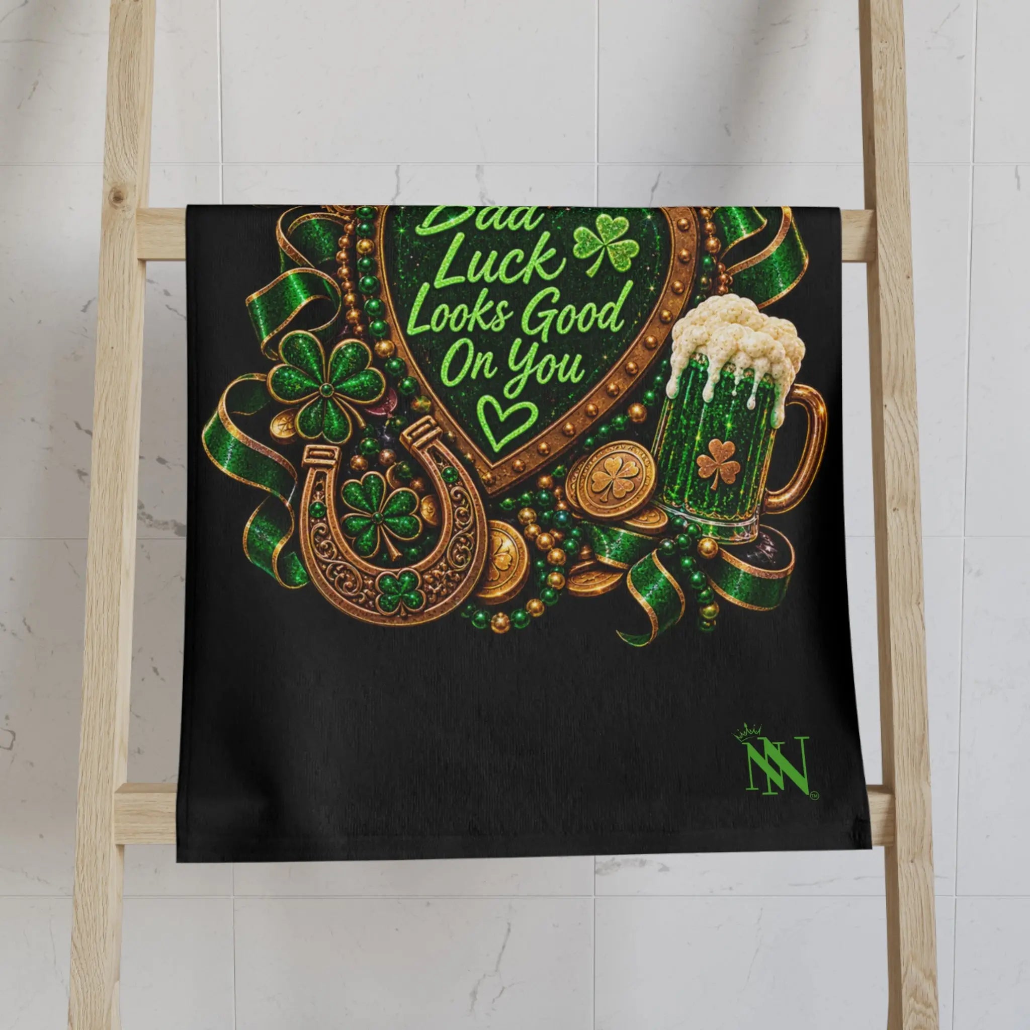 Bad Luck Looks Good on You Irish Classic Sex Towel