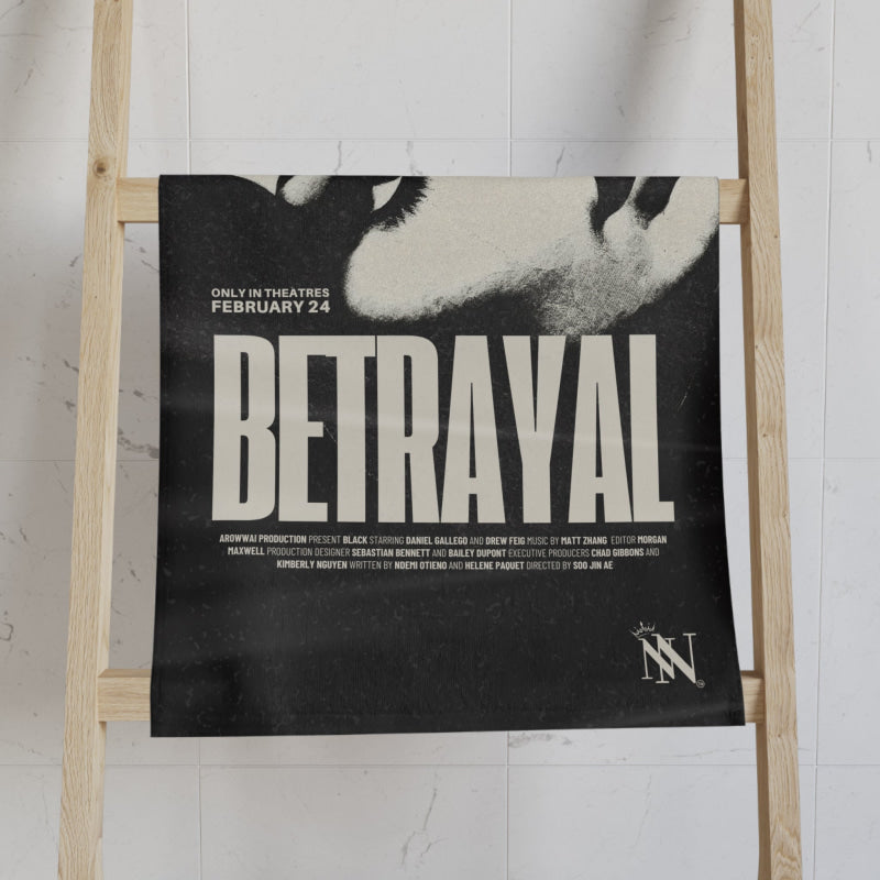 Betrayal Movie Poster | Mix & Match Classic Fun-Flirty Lovers’ Towels