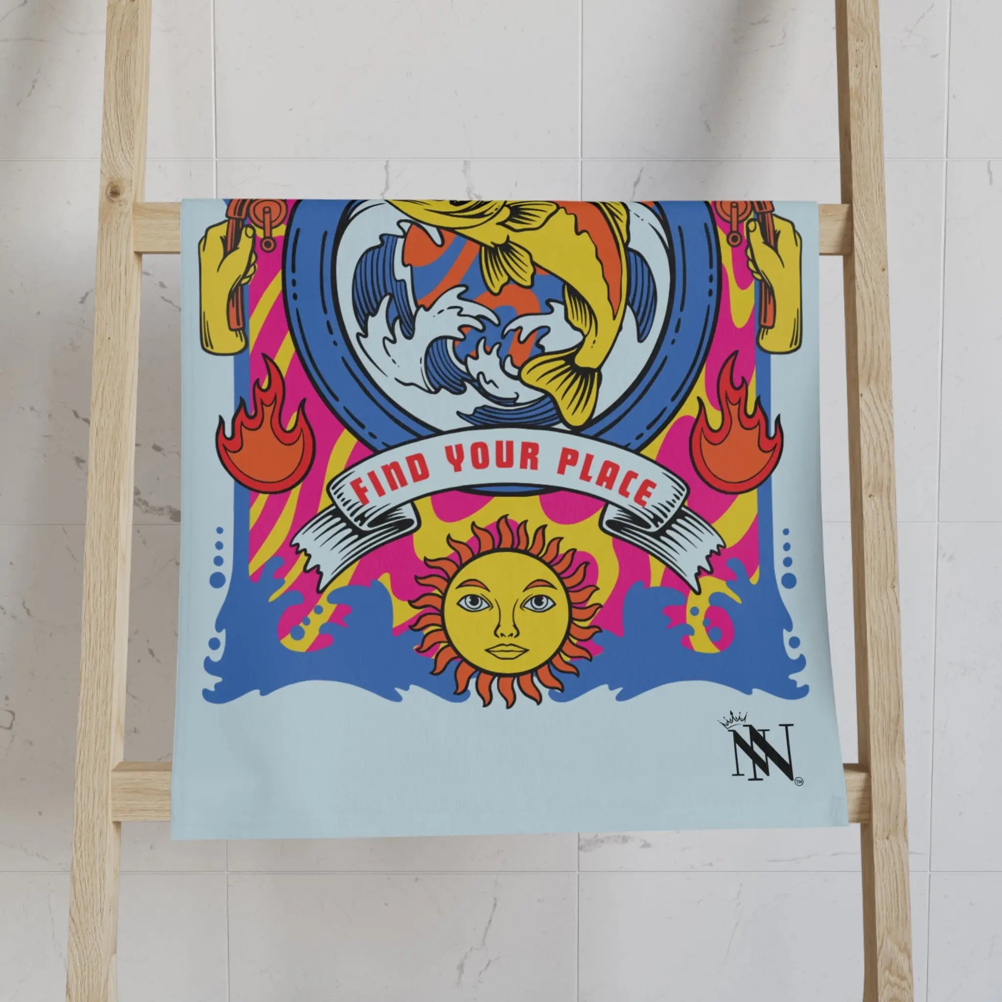 Wet Your Line | Nectar Napkins Classic Fun-Flirty Lovers’ Towels