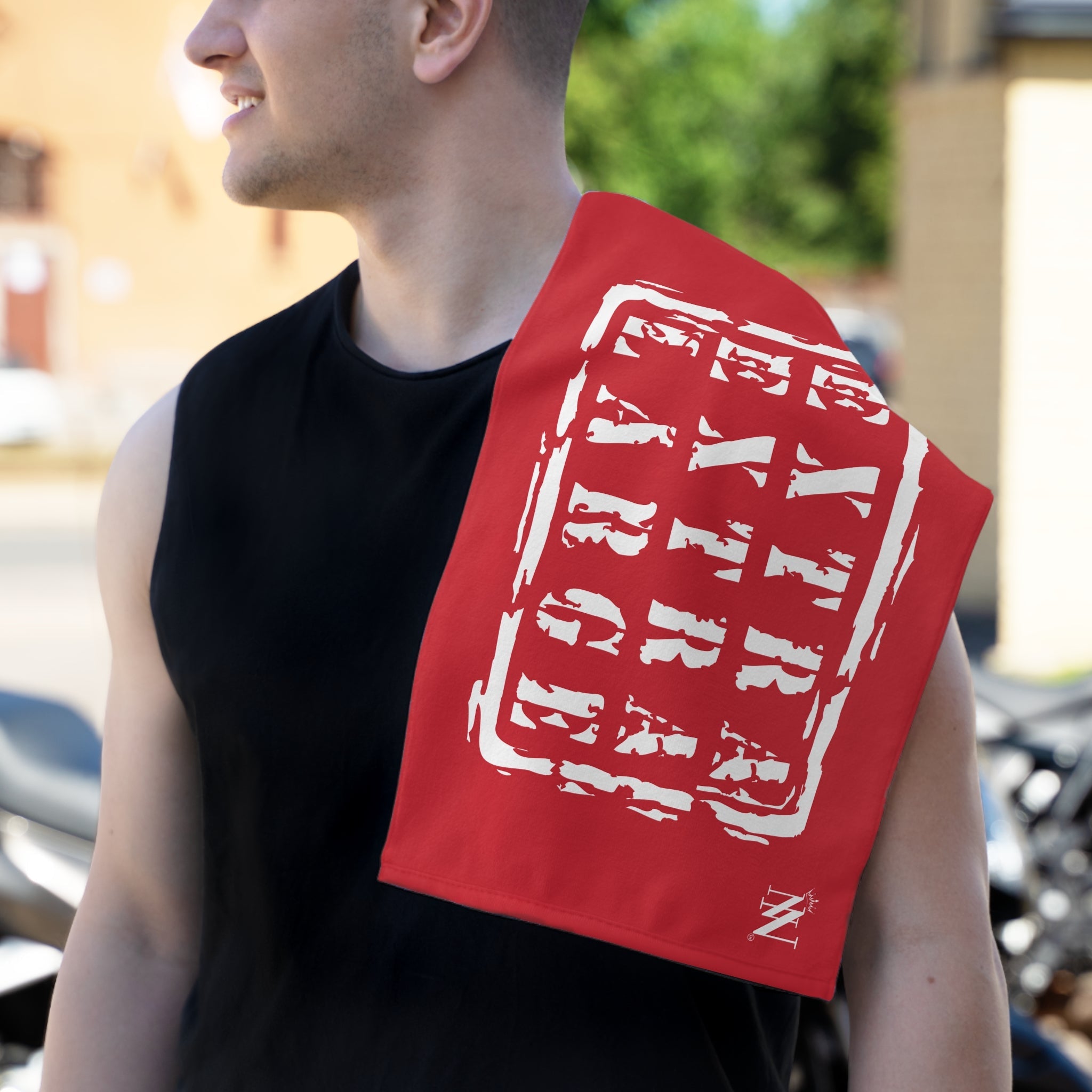 Extra Extra Large Red | Mix & Match Soft Fun-Flirty Lovers’ Towels