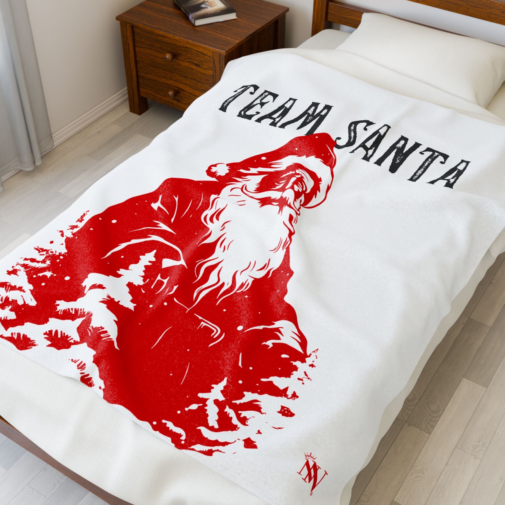 Team Santa | Mix & Match Soft Fun-Flirty Lovers’ Blankets