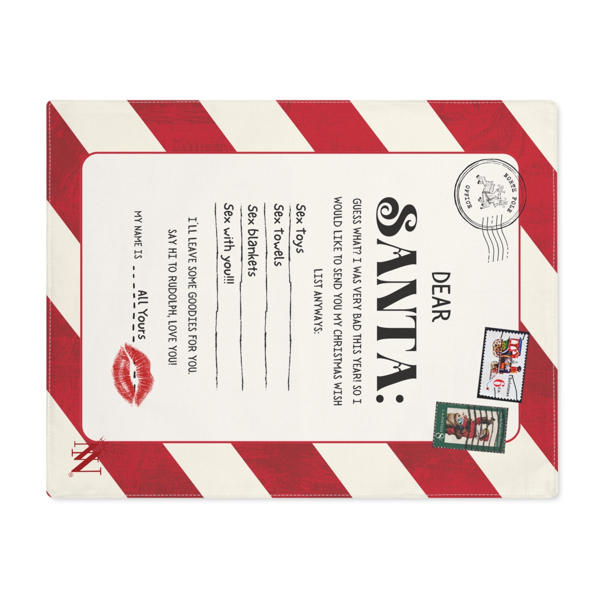 Dear Santa | Mix & Match Playful Fun-Flirty Lovers’ Toy Mats