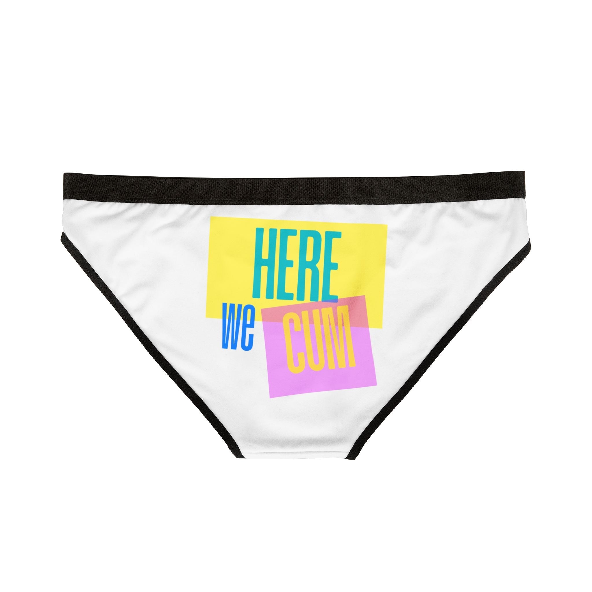 Here We Cum | Mix & Match Women’s Fun-Flirty Lovers’ Panties