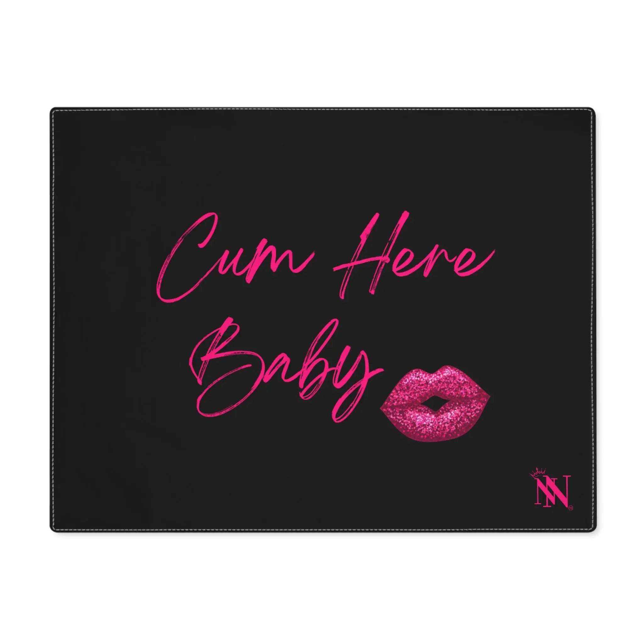 Cum Here Baby Kiss Mark Sex Toy Mat