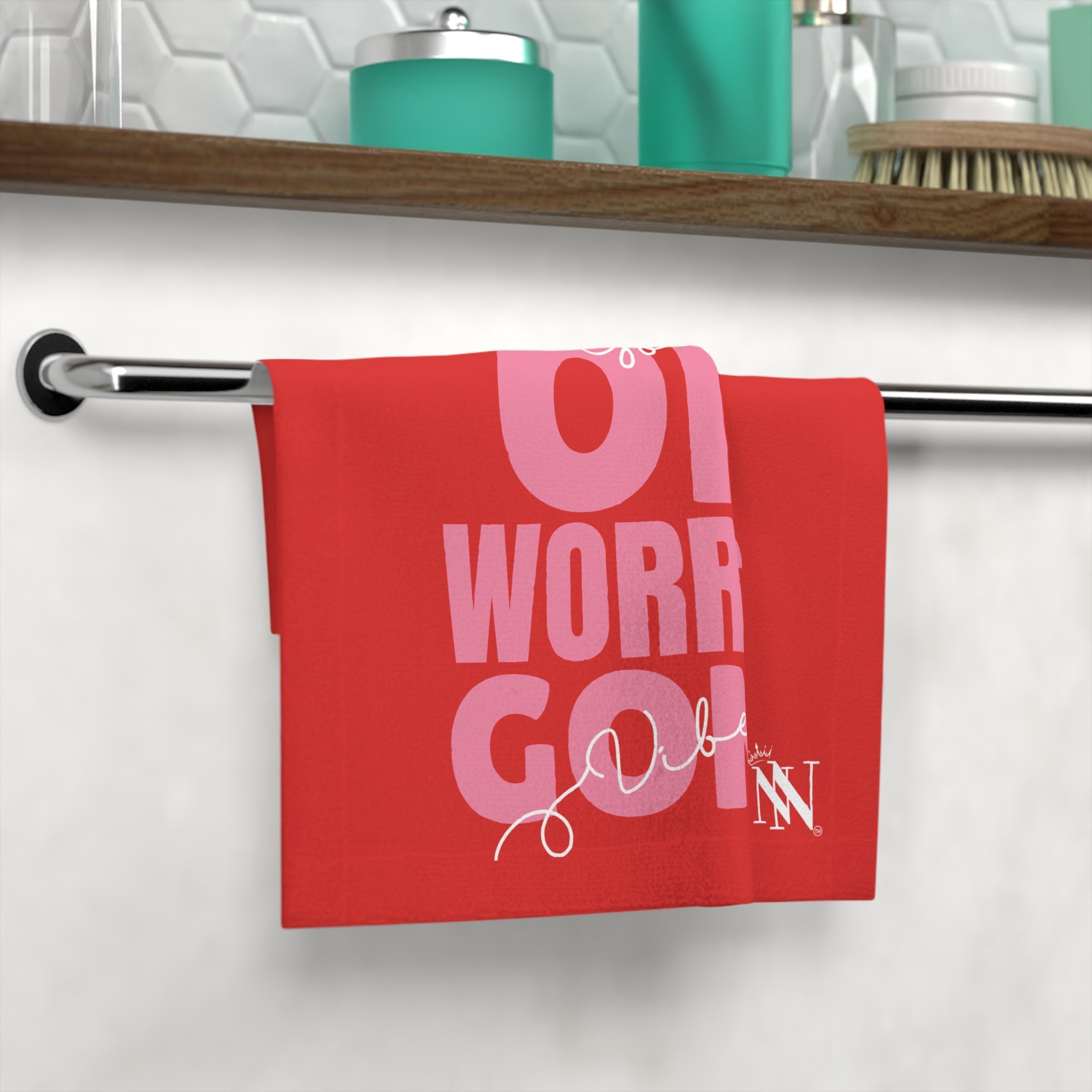 Smiles On Worries Gone Good Vibes | Mix & Match Lils’ Fun-Flirty Lovers’ Towels