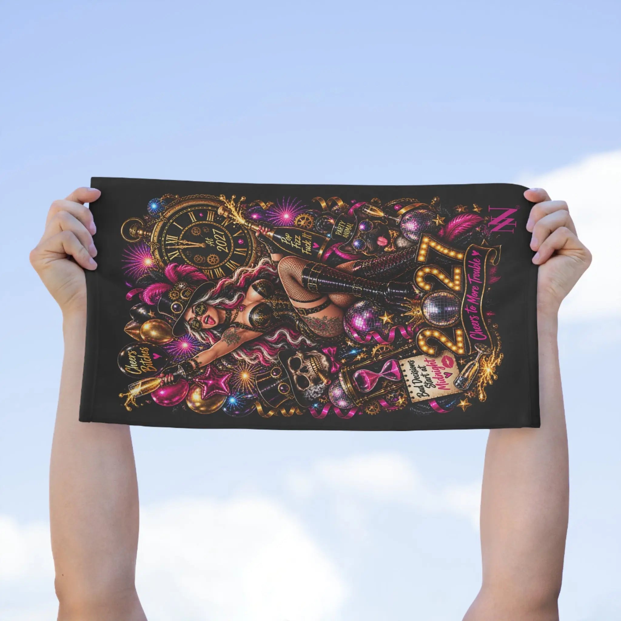 New Year’s Eve Wicked Fantasy Sex Towel