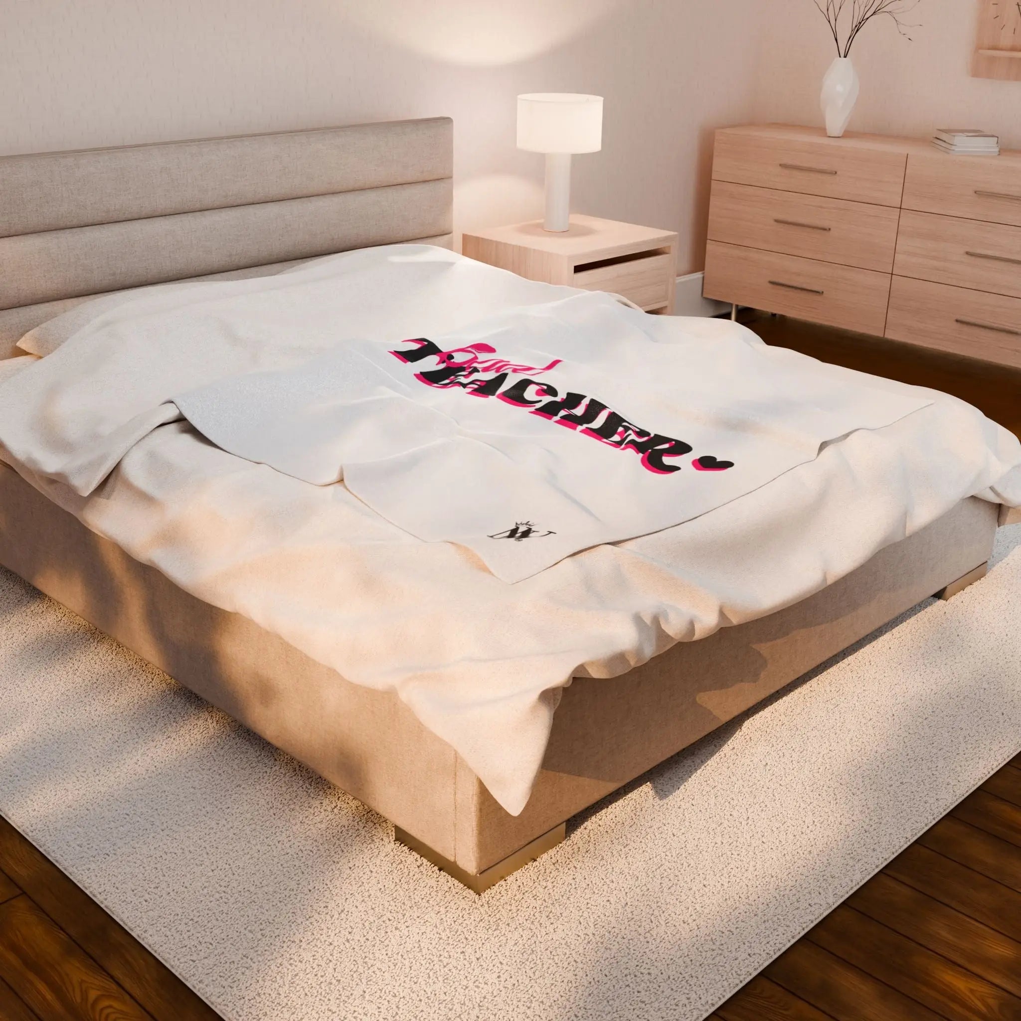 Bad Teacher | Mix & Match Velveteen Fun-Flirty Lovers’ Blankets