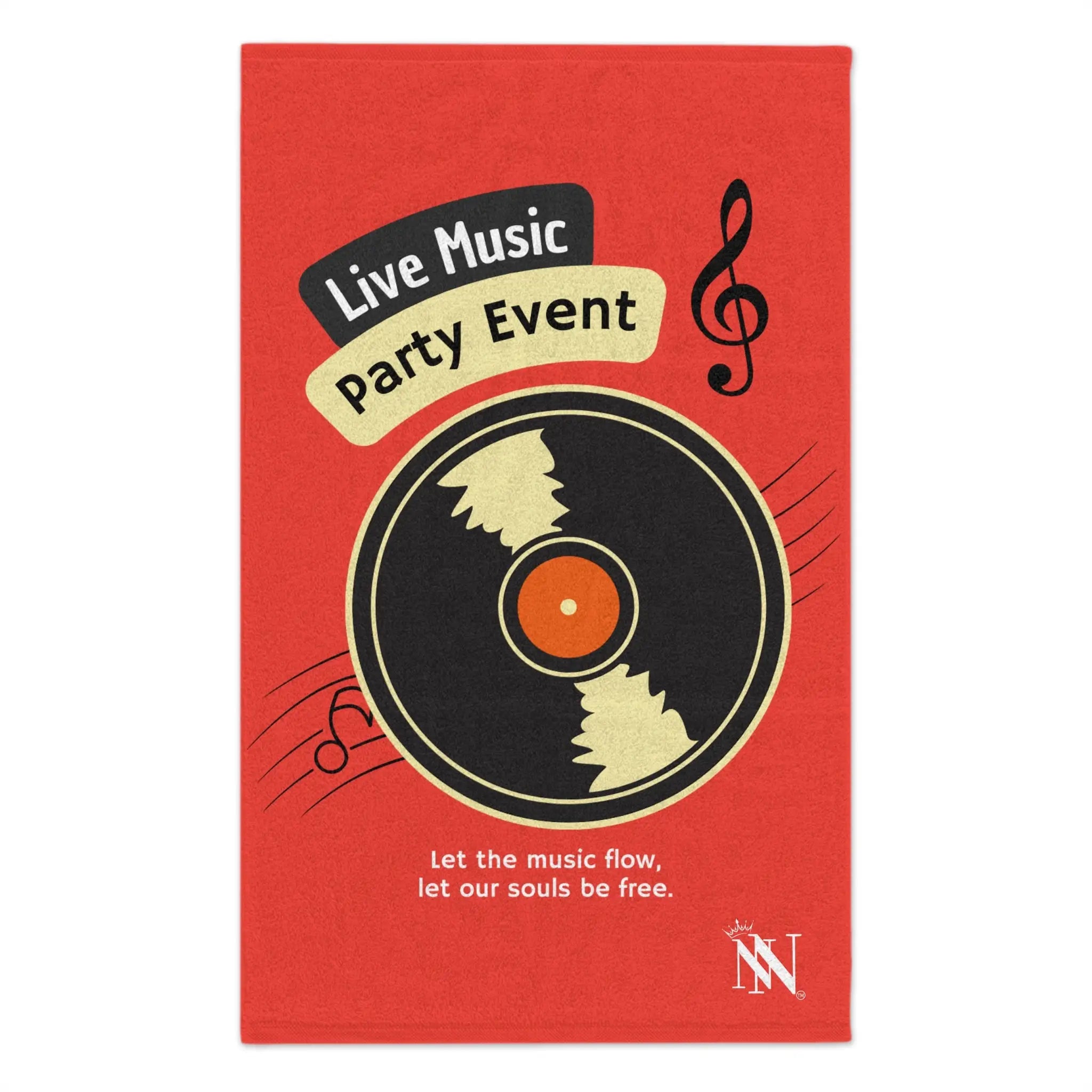 Let the Music Flow Fun Sex Towel