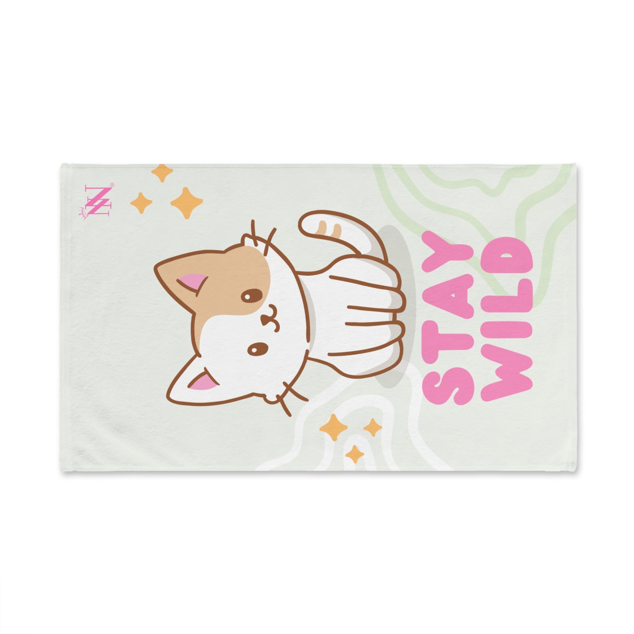 Stay Wild Cut Kitty | Mix & Match Classic Fun-Flirty Lovers’ Towels