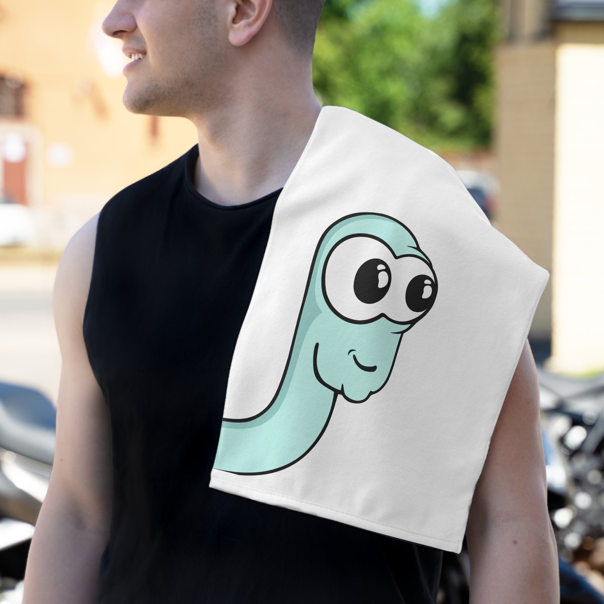 The Worm | Mix & Match Soft Fun-Flirty Lovers’ Towels