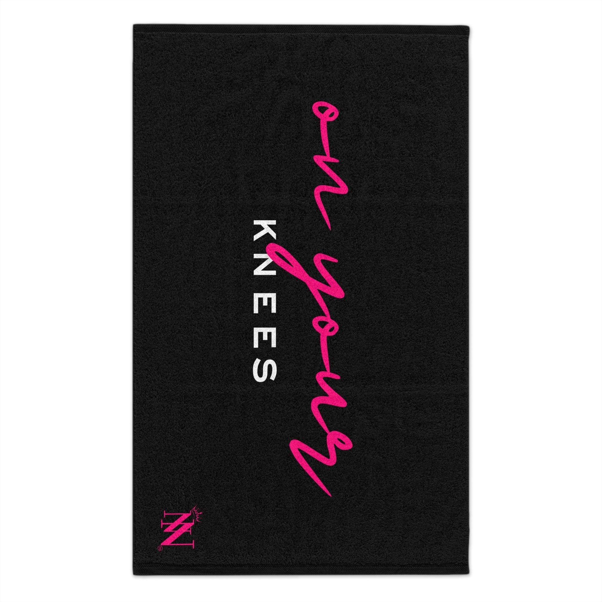 On Your Knees | Mix & Match Soft Fun-Flirty Lovers’ Towels