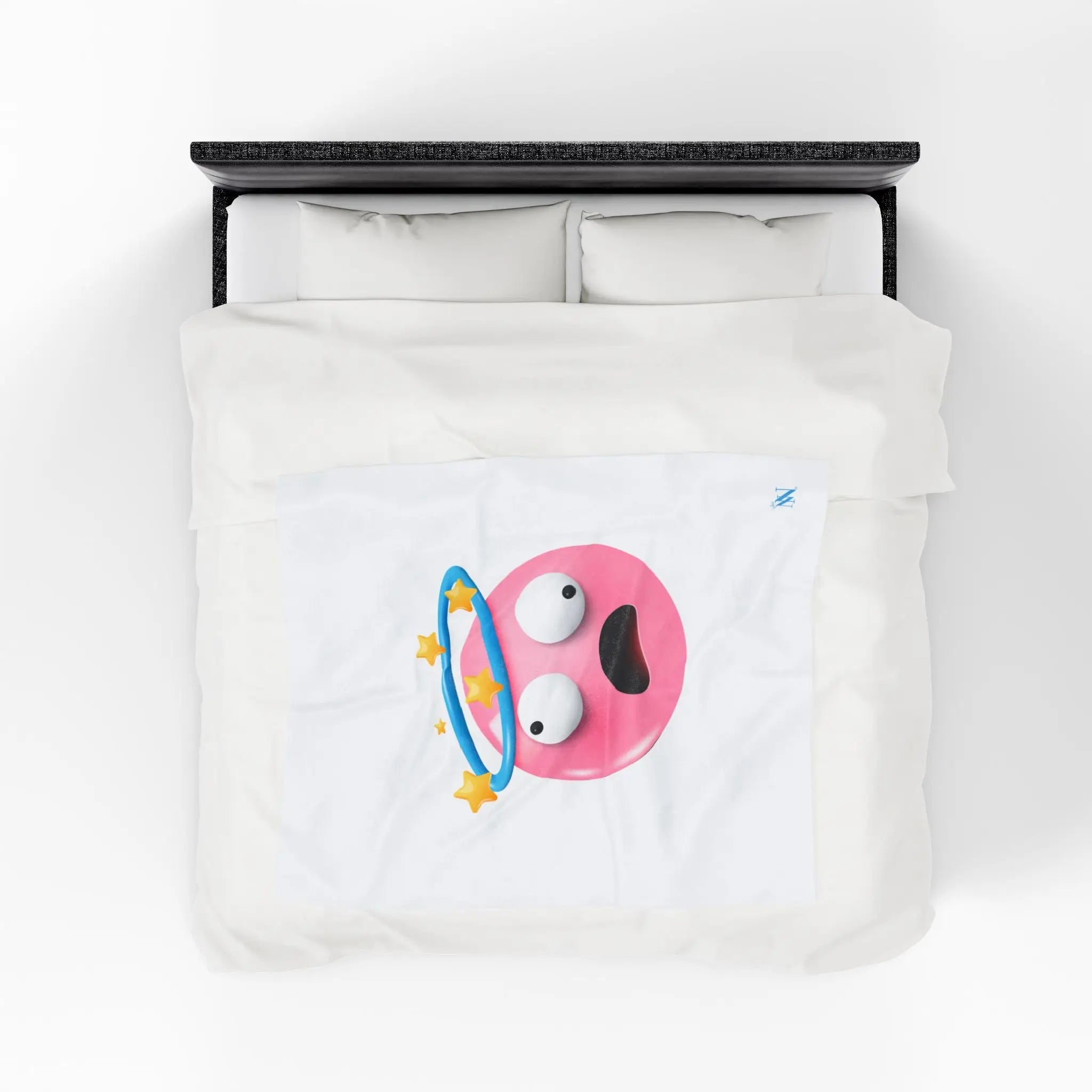 Seeing Stars Emoji | Mix & Match Soft Fun-Flirty Lovers’ Blankets